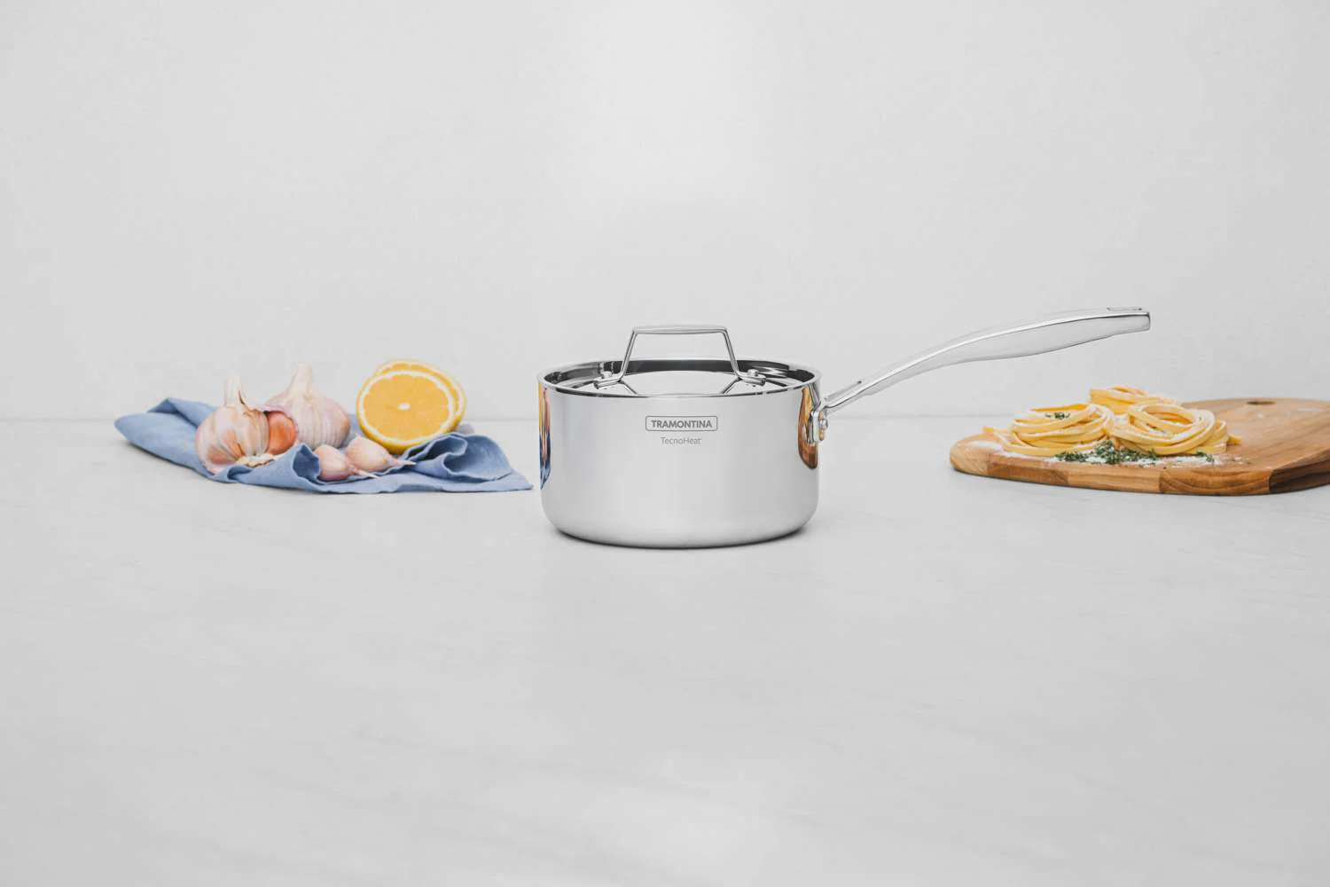 Tramontina 5 Pcs. Grano 3-Ply Stainless Steel Cookware Set - Image 5