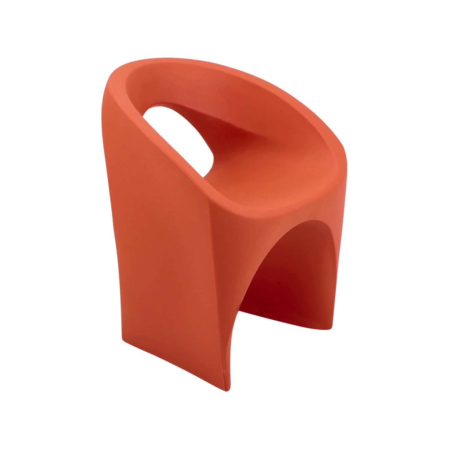 Tramontina Jet Polyethylene Lounge Chair (Orange)