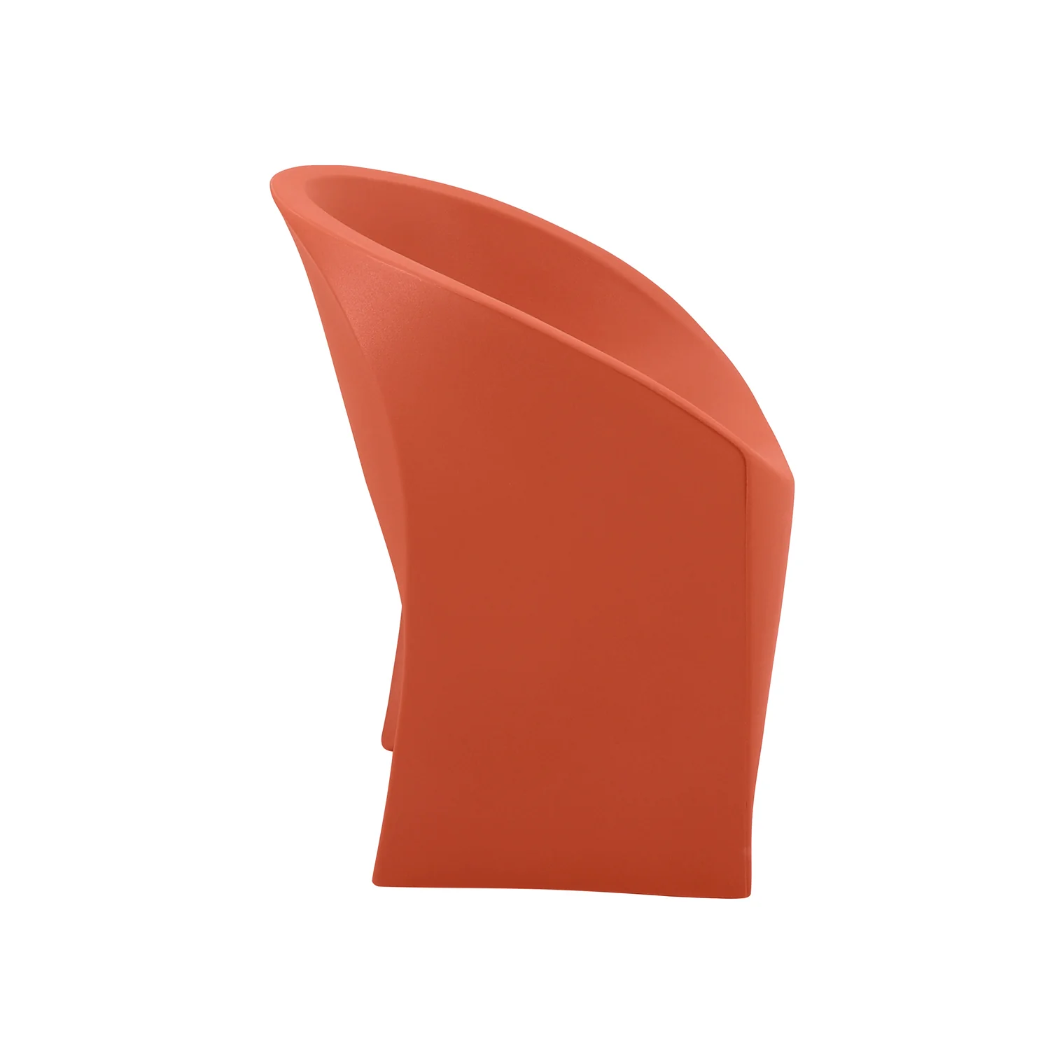 Tramontina Jet Polyethylene Lounge Chair (Orange) - Image 5