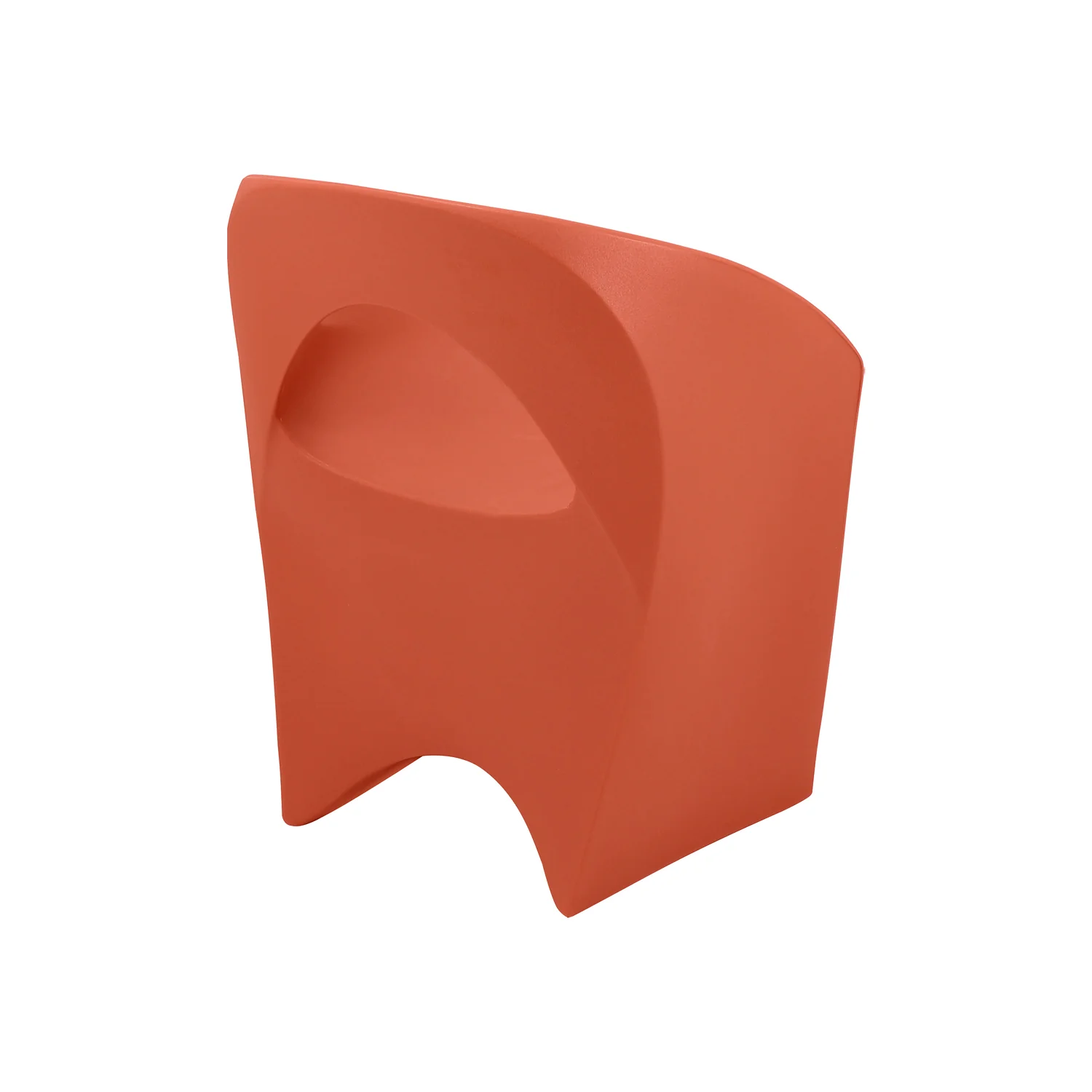 Tramontina Jet Polyethylene Lounge Chair (Orange) - Image 6