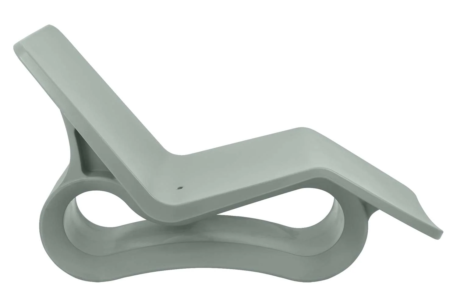 Tramontina Octo Polyethylene Sun Lounger (Sage Green) - Image 2