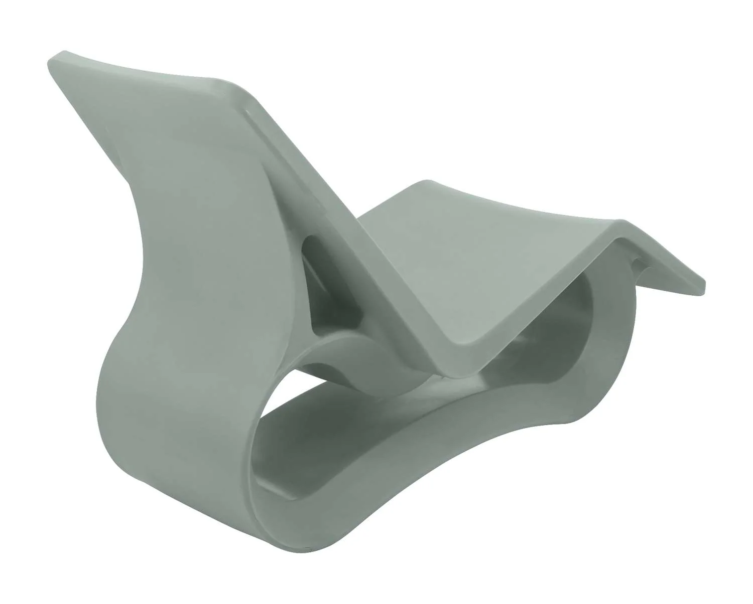 Tramontina Octo Polyethylene Sun Lounger (Sage Green) - Image 3