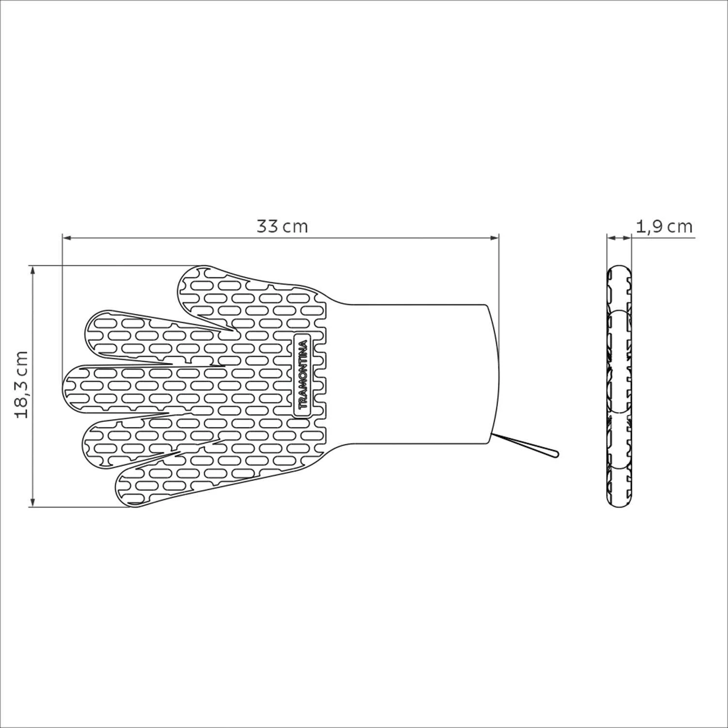 Tramontina 2 Pcs. Barbecue Mitts - Image 10