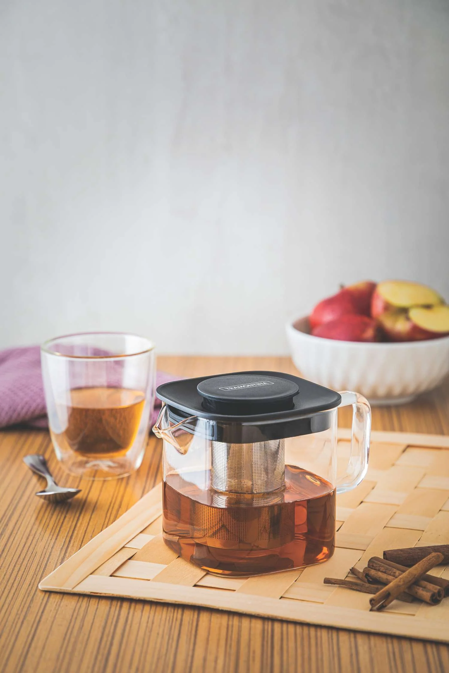 Tramontina 2 Pcs. Double Walled Coffee and Tea Cups (270ml) - Image 5