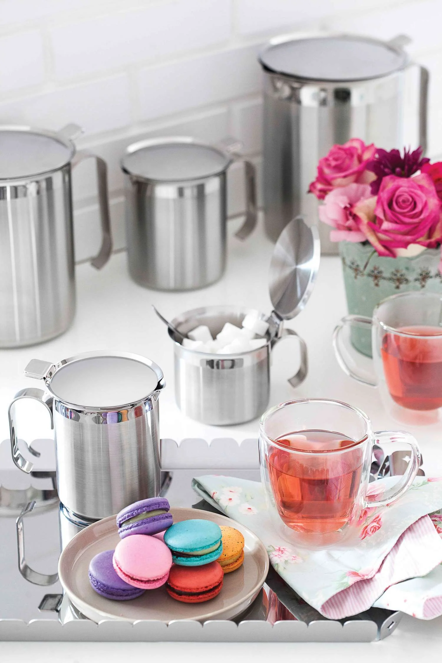 Tramontina 2 Pcs. Double Walled Coffee and Tea Cups with Handles (270ml) - Image 11