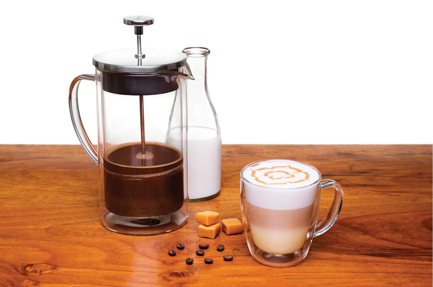 Tramontina 2 Pcs. Double Walled Coffee and Tea Cups with Handles (270ml) - Image 4