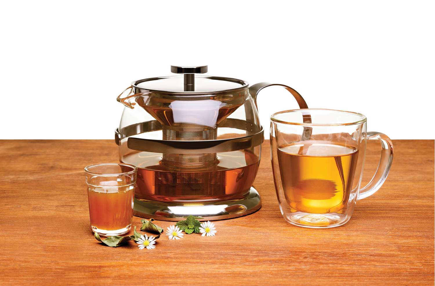Tramontina 2 Pcs. Double Walled Coffee and Tea Cups with Handles (270ml) - Image 5