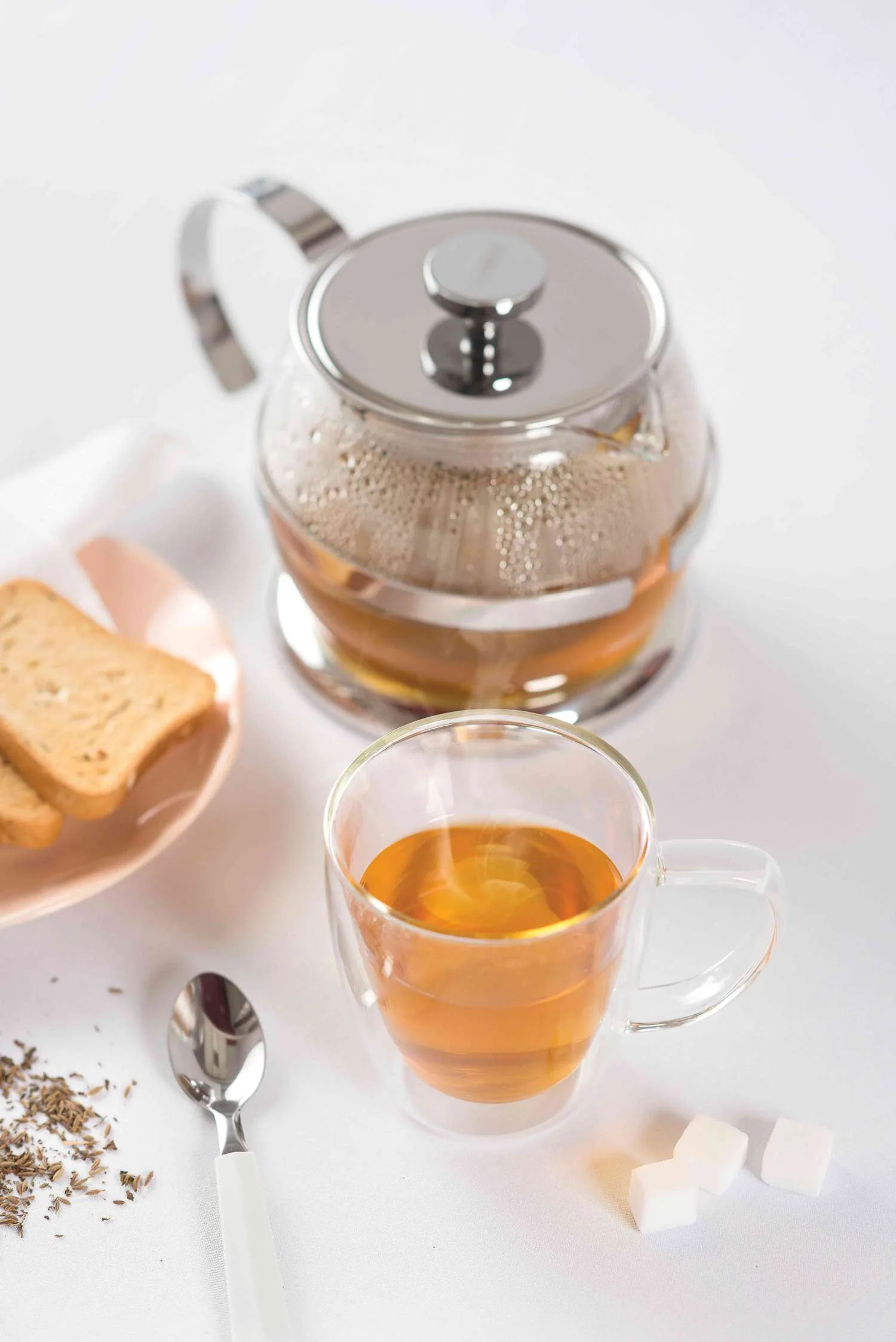 Tramontina 2 Pcs. Double Walled Coffee and Tea Cups with Handles (270ml) - Image 8