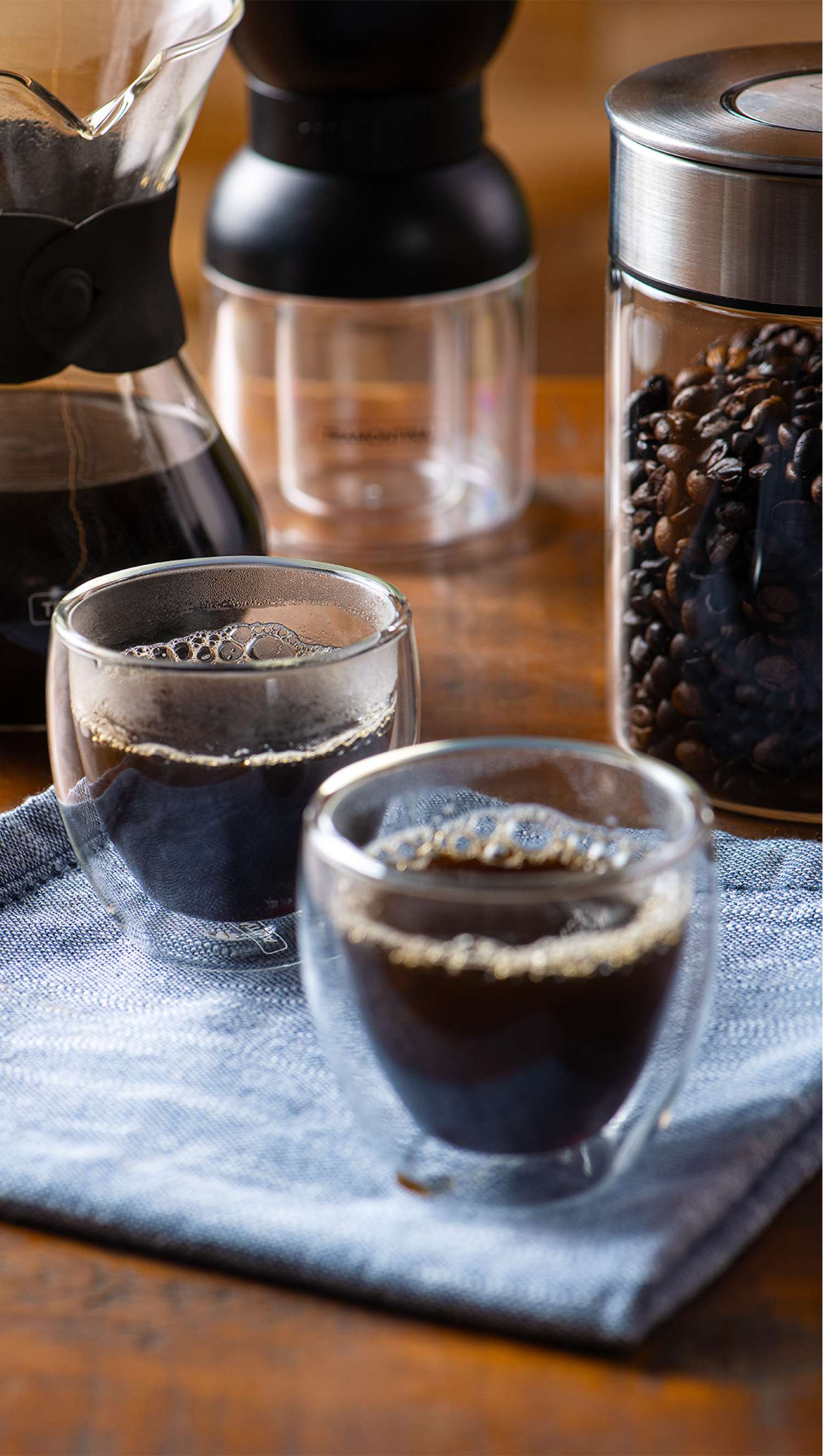 Tramontina 2 Pcs. Double Walled Espresso Cups (110ml) - Image 11