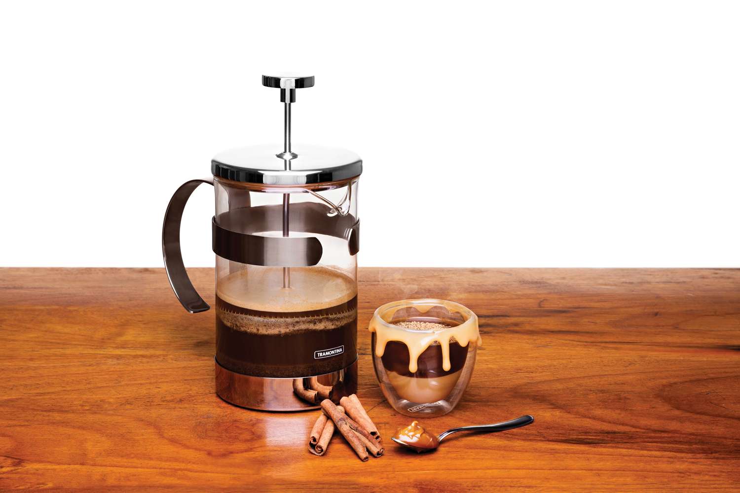 Tramontina 2 Pcs. Double Walled Espresso Cups (110ml) - Image 5
