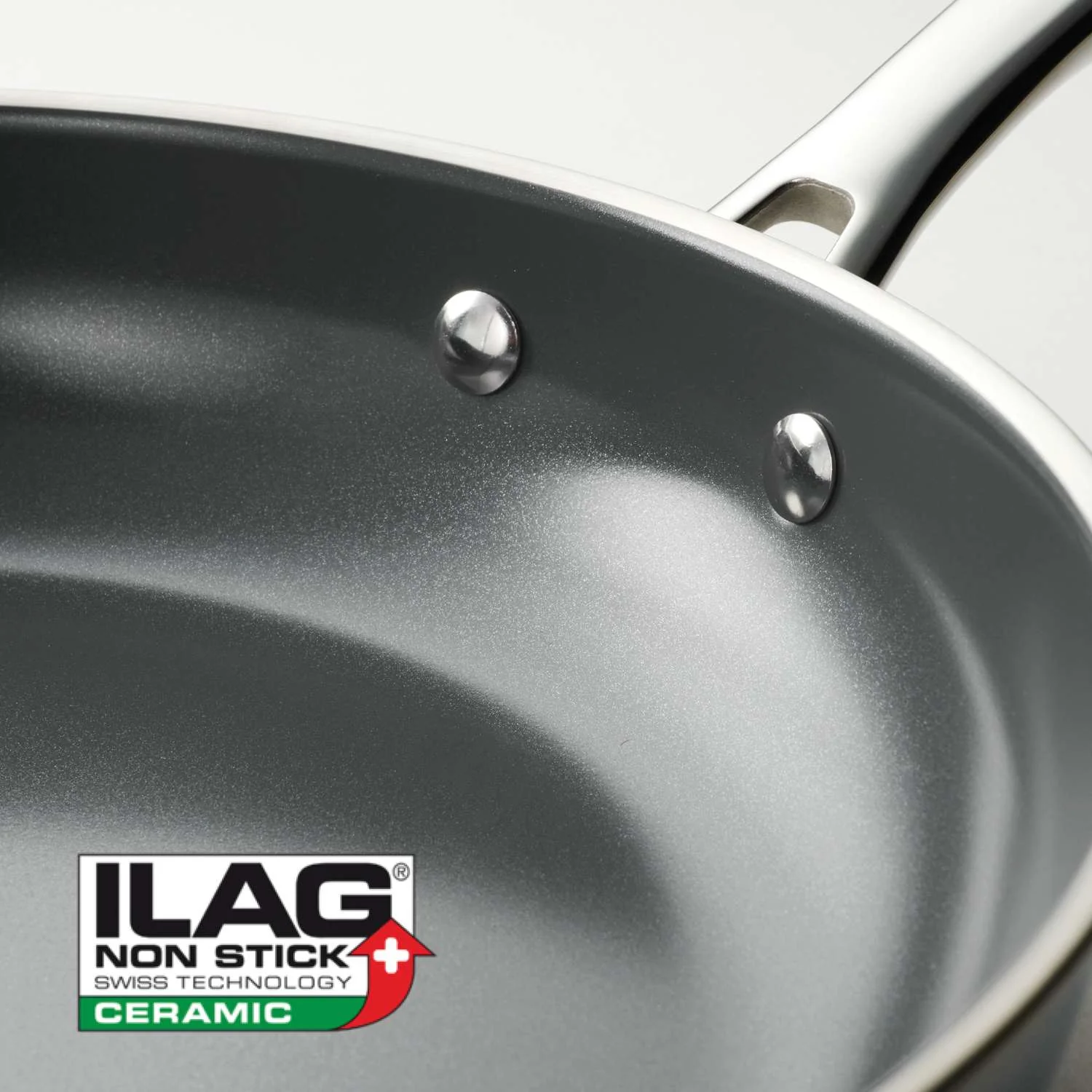 Tramontina 2 Pcs. Tri-Ply Stainless Steel Ceramic Non-Stick Frying Pan Set - Image 10