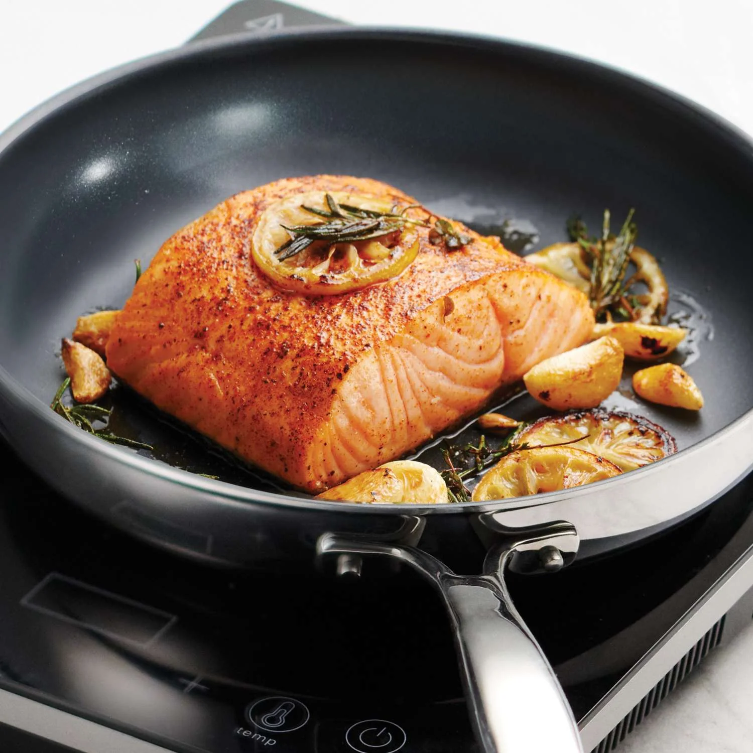 Tramontina 2 Pcs. Tri-Ply Stainless Steel Ceramic Non-Stick Frying Pan Set - Image 13