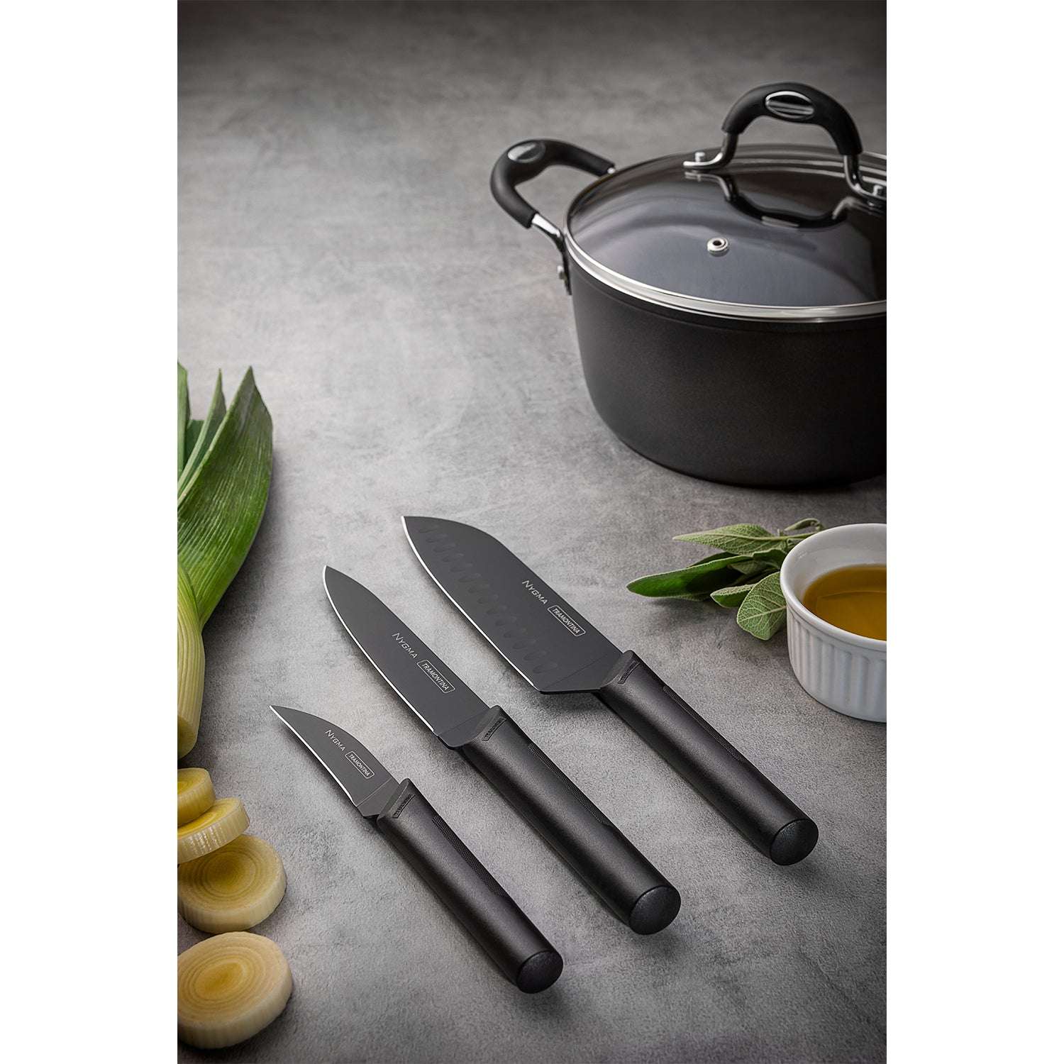 Tramontina 3 Pcs. Kitchen Knife Set - Image 3