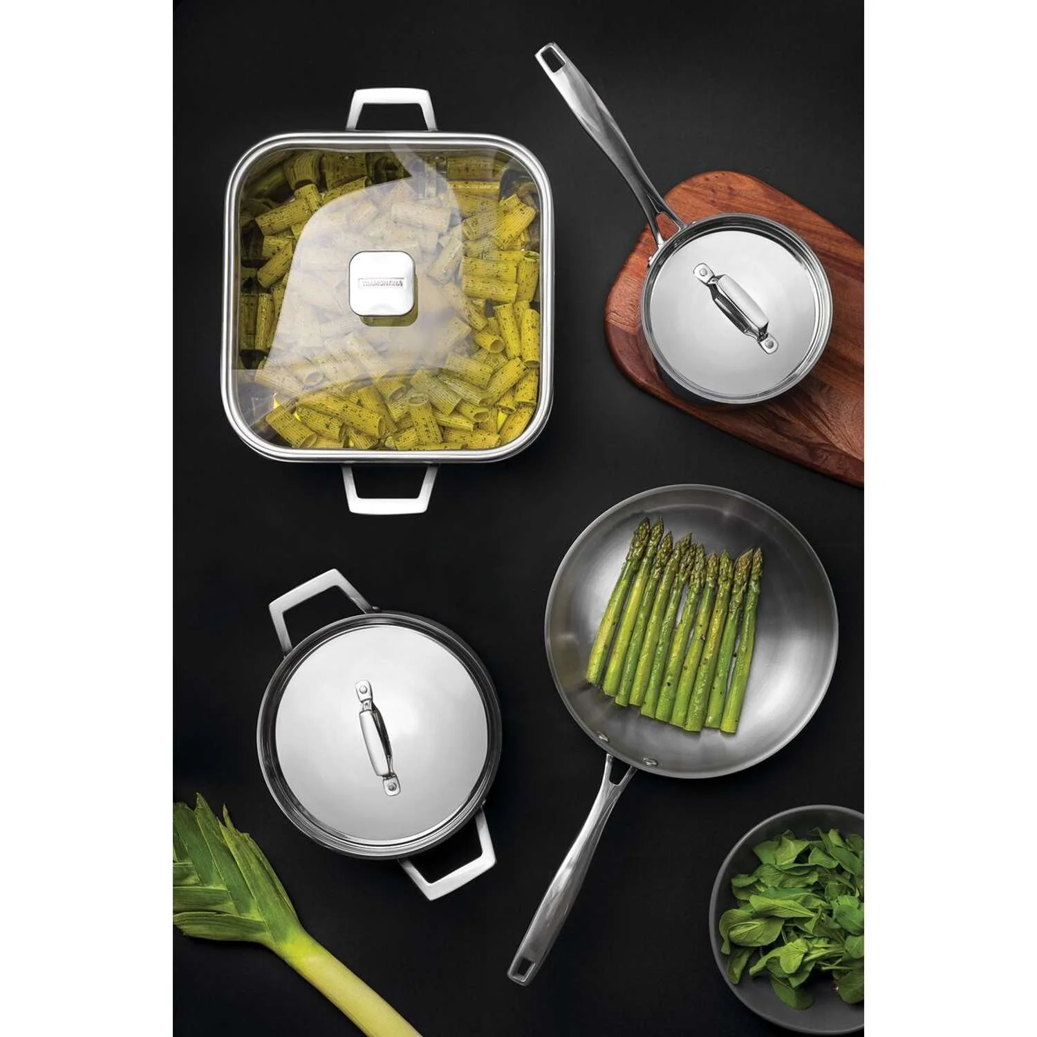 Tramontina Grano 3-Ply Stainless Steel Saucepan 20cm (3.1l) - Image 5
