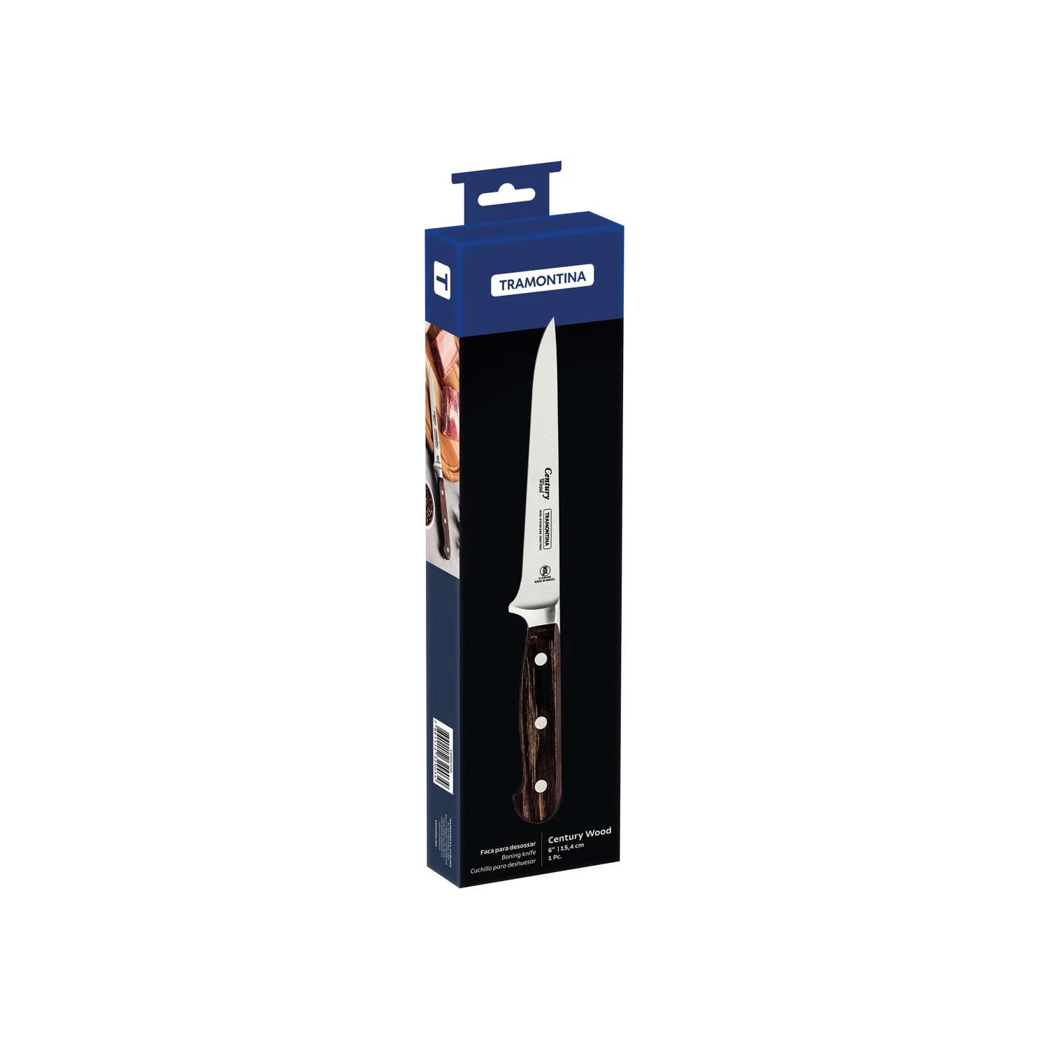 Tramontina Dishwasher-safe Wooden Handle 6" Fillet Knife - Image 4