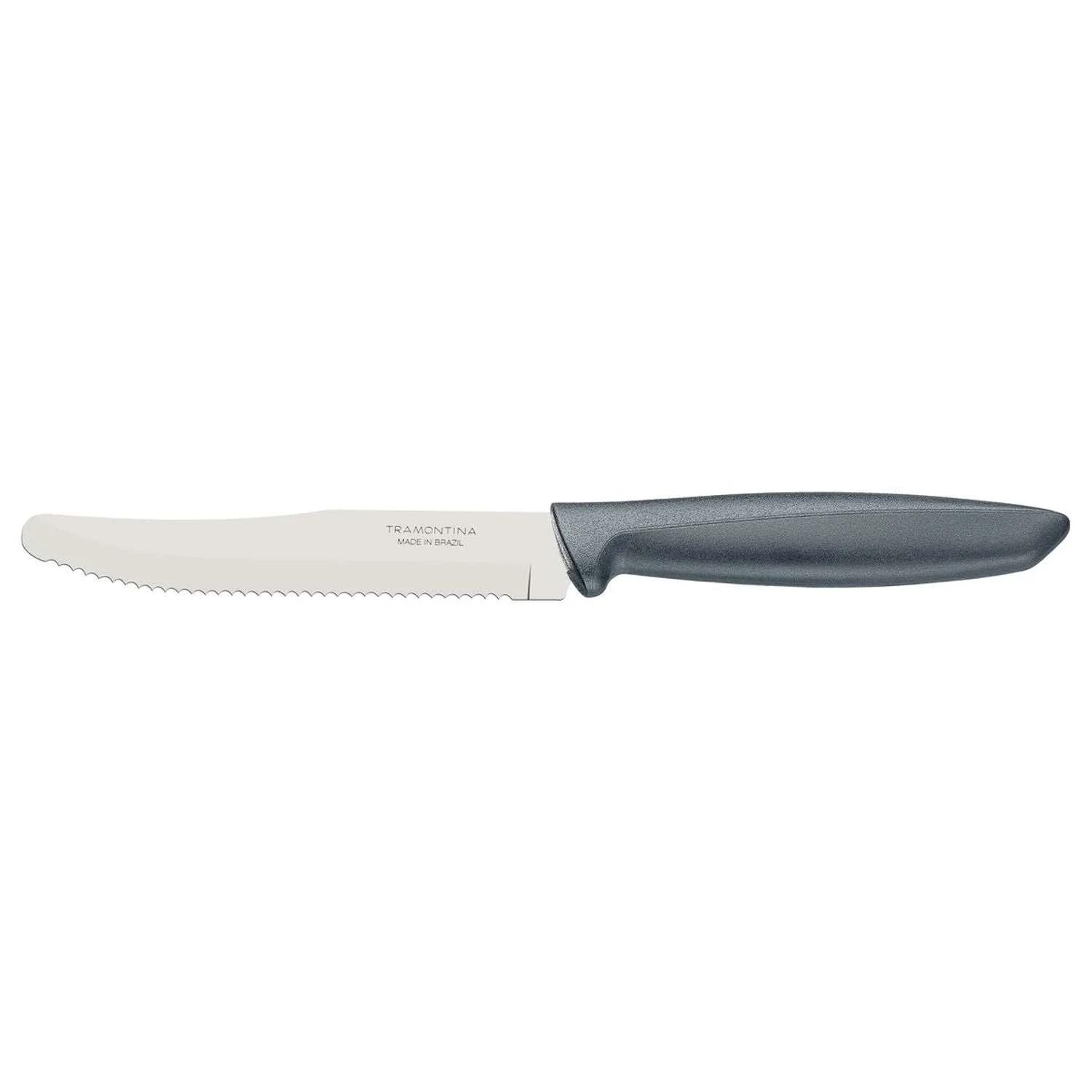 Tramontina 6 Pcs. Fruit/Tomato Knife Set (Rounded tip, Grey) - Image 2
