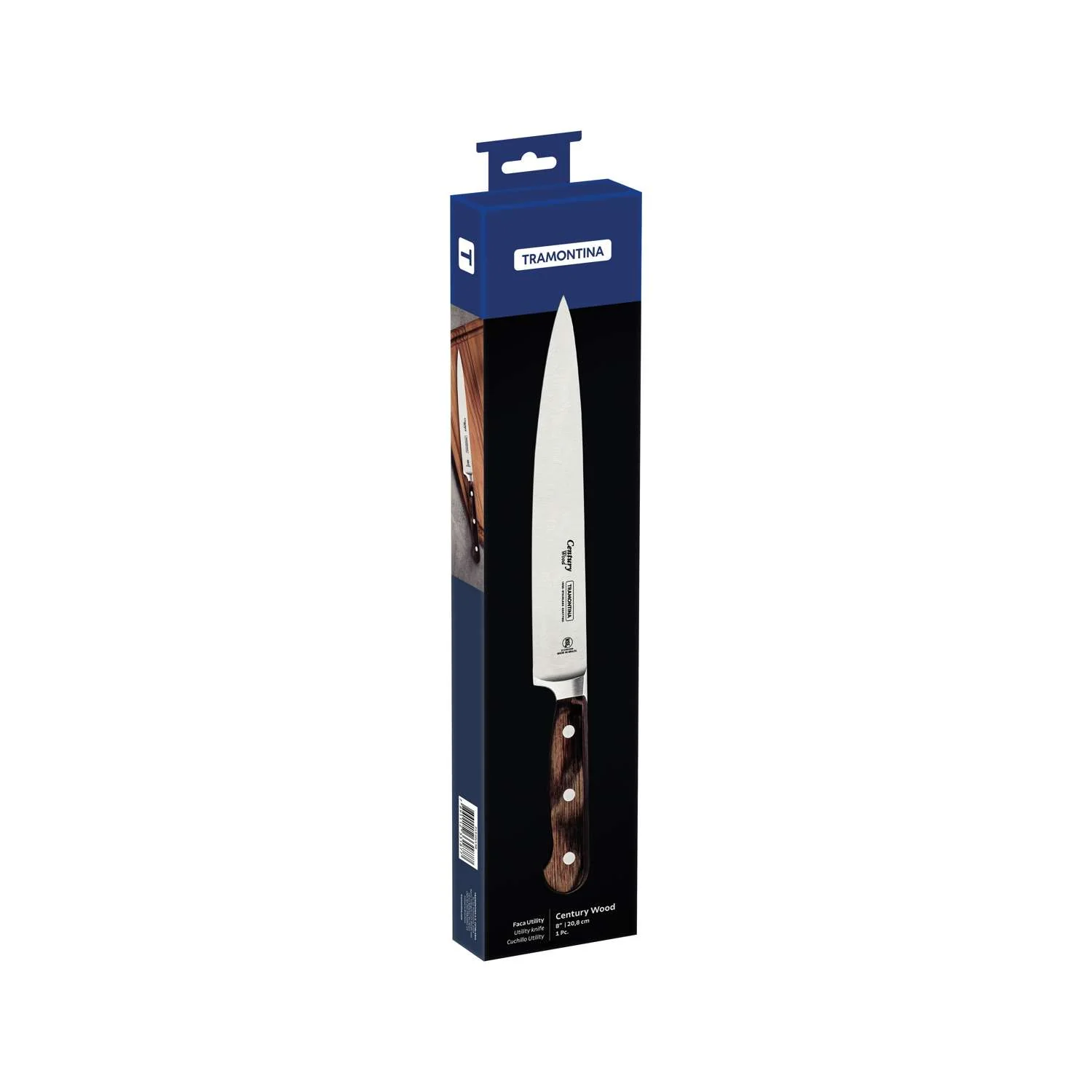Tramontina Dishwasher-safe Wooden Handle 8" Carving Knife - Image 4