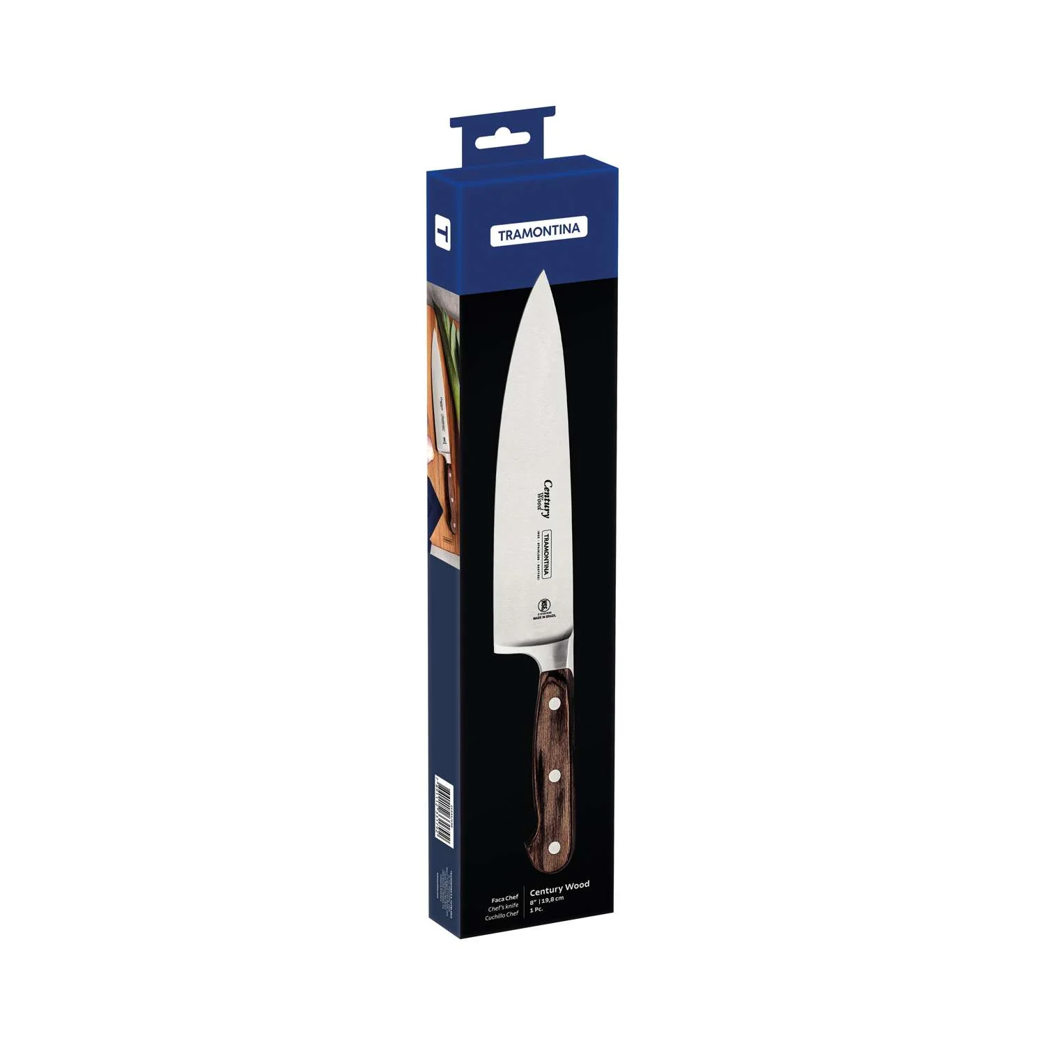 Tramontina Dishwasher-safe Wooden Handle 8" Chef’s Knife - Image 4
