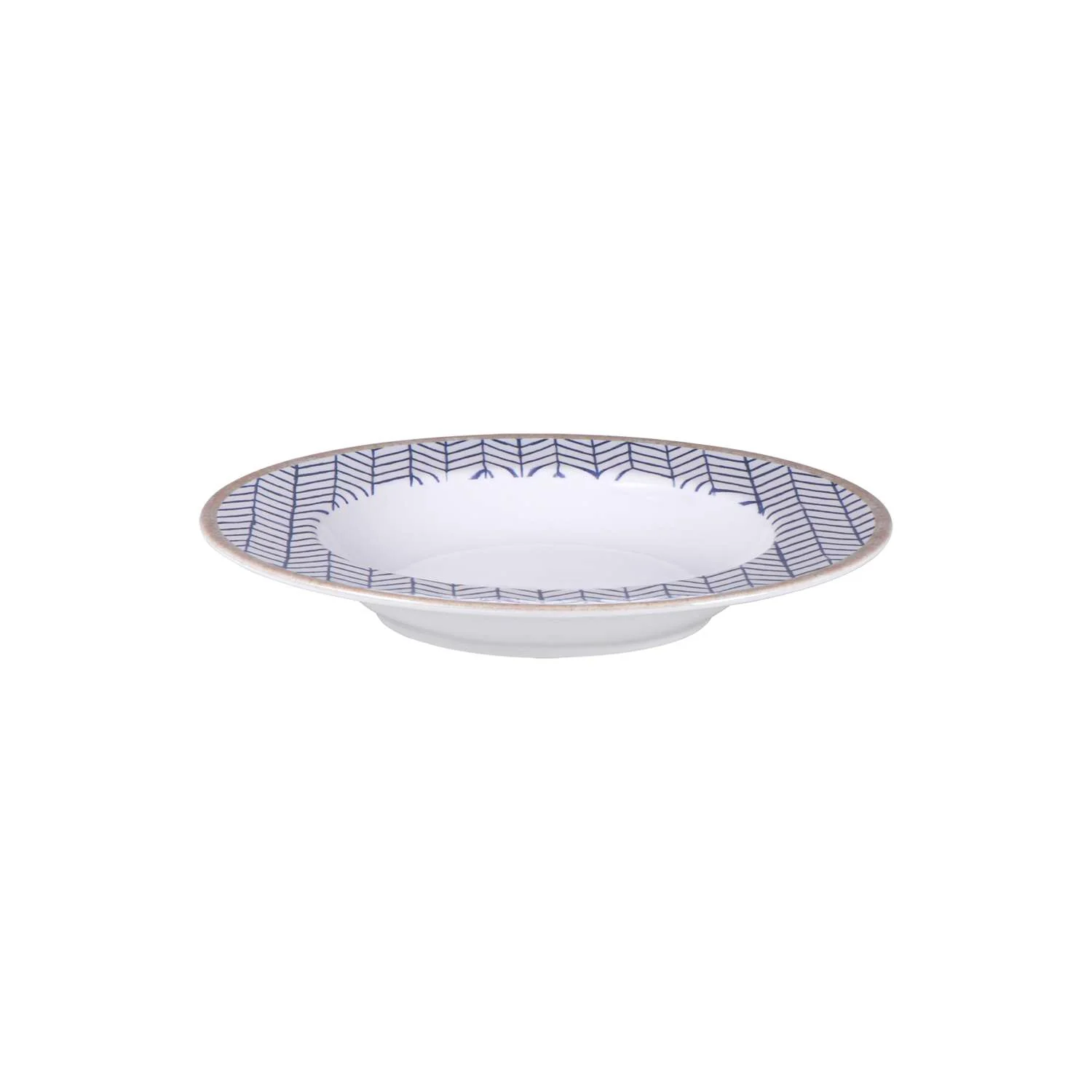 Tramontina Abstratta 6 Pcs. Fine Porcelain Deep Plate Set 23 cm - Image 3