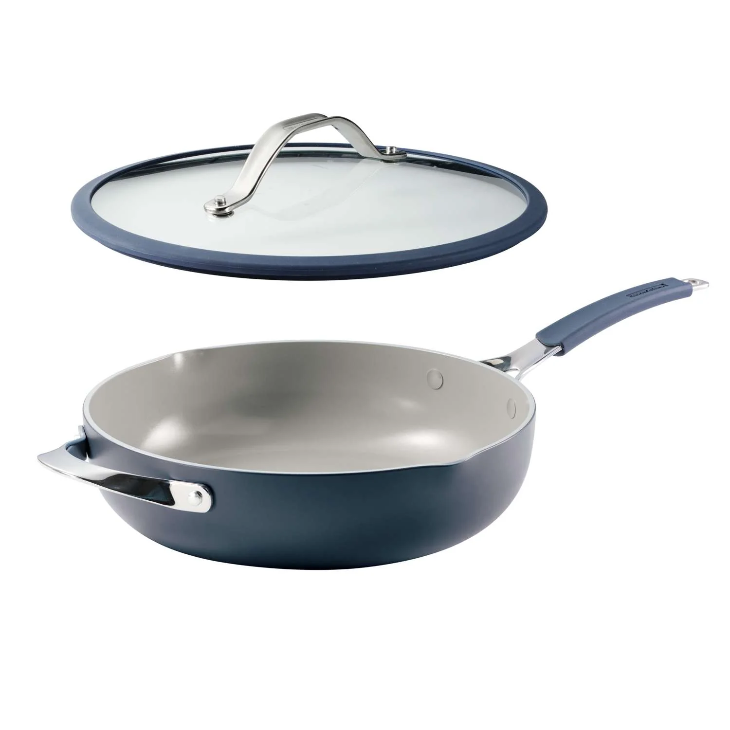 Tramontina All-in-One Plus Pan Set 30cm (4.7l, Blue) - Image 3