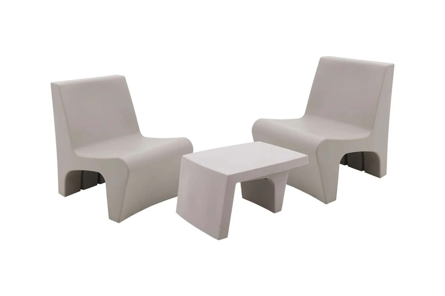 Tramontina Berta 3 Pcs. Polyethylene Lounge Set