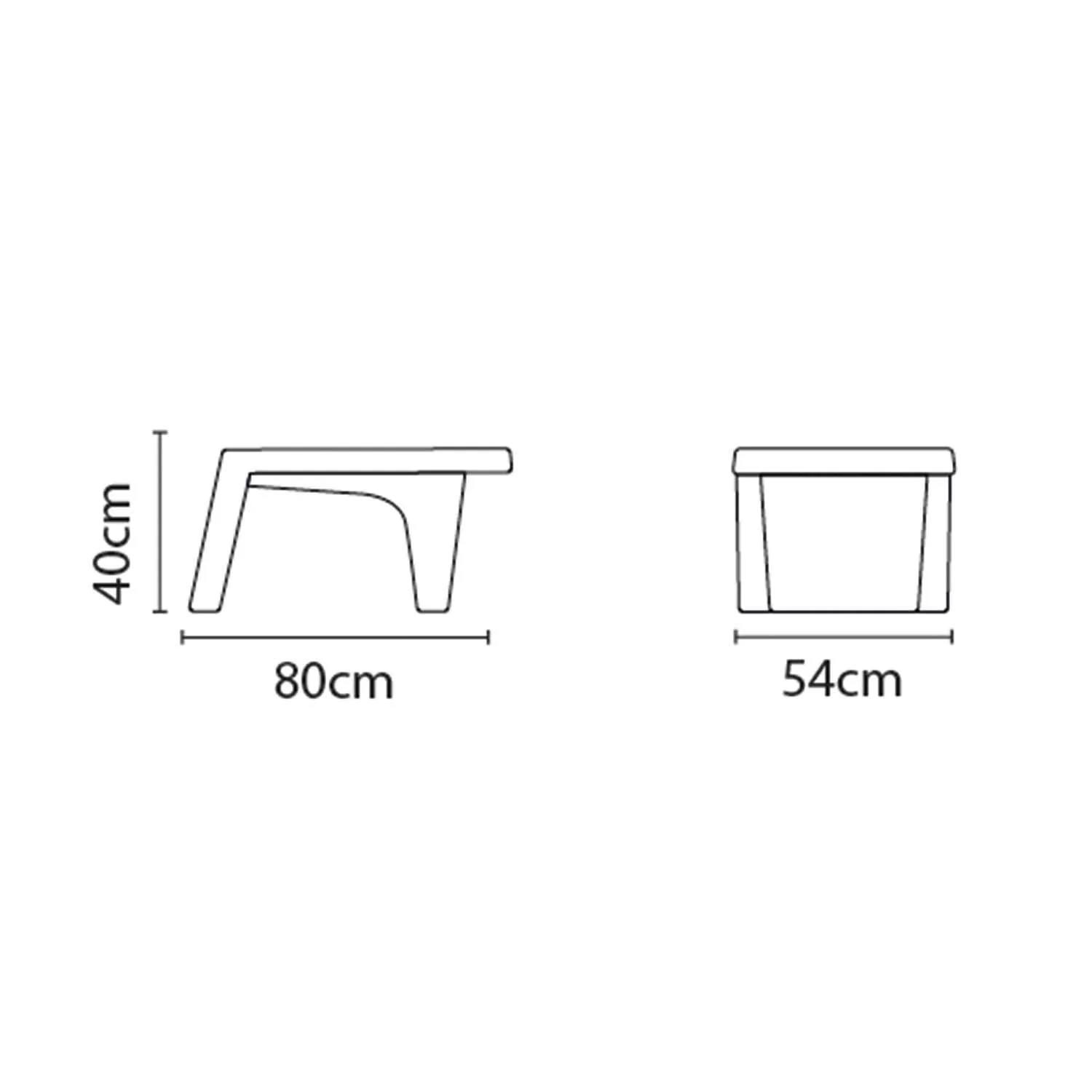 Tramontina Berta 3 Pcs. Polyethylene Lounge Set - Image 11