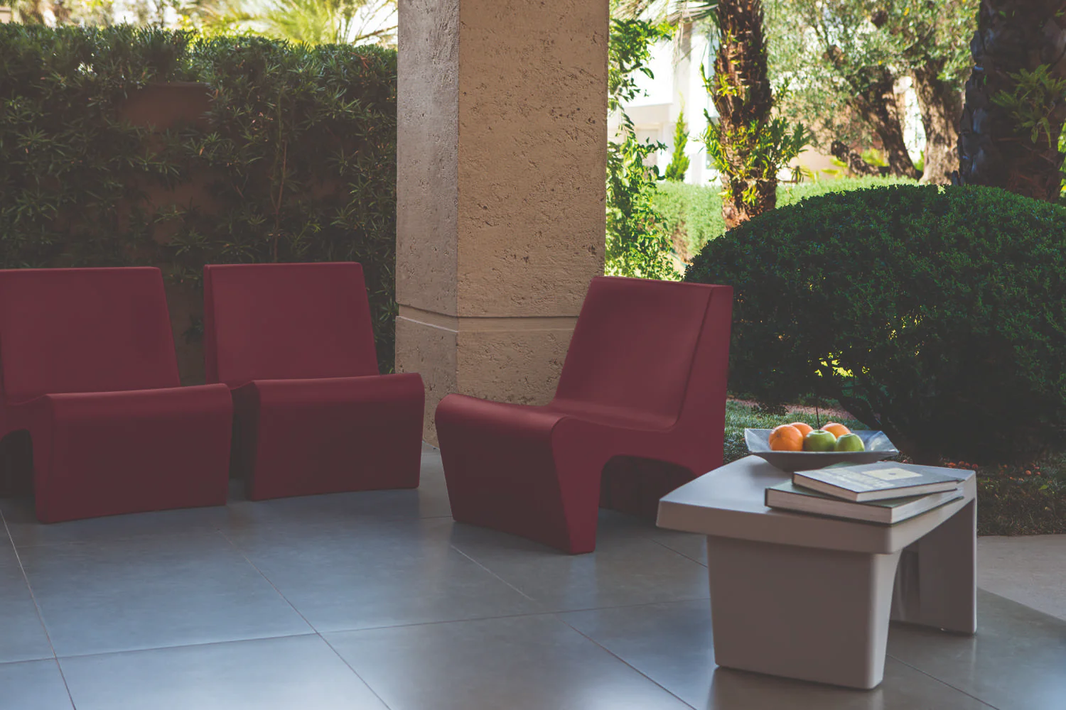 Tramontina Berta 3 Pcs. Polyethylene Lounge Set - Image 7