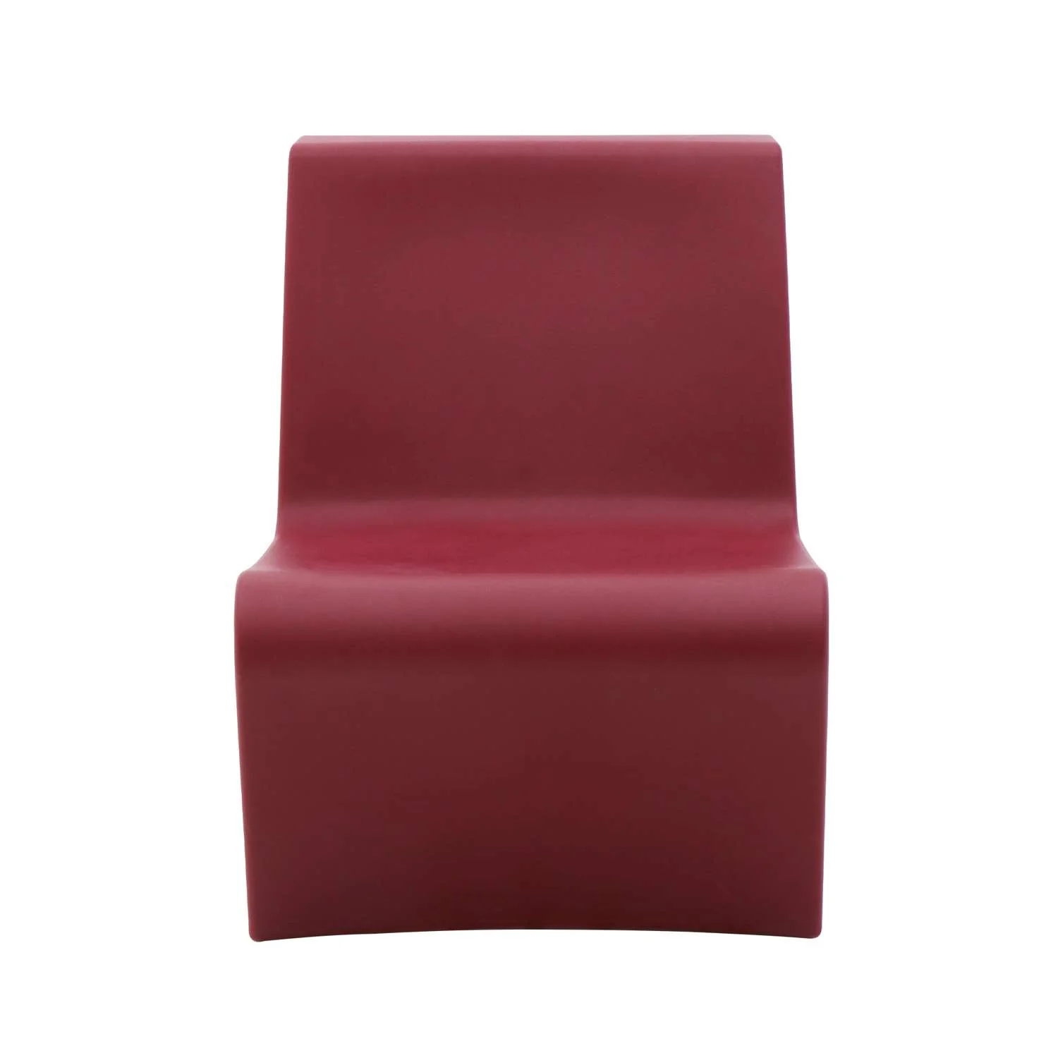 Tramontina Berta Polyethylene Lounge Chair (Burgundy) - Image 2