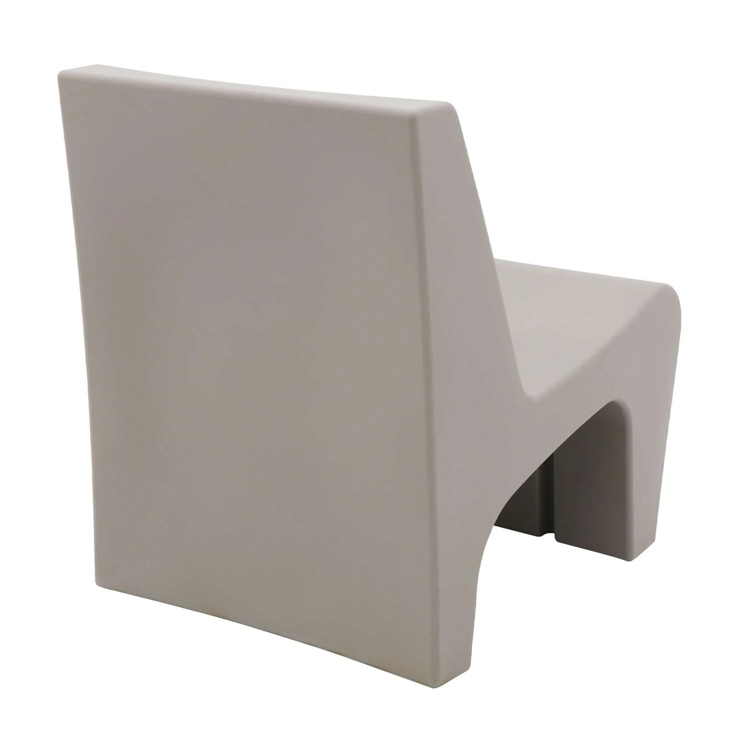 Tramontina Berta Polyethylene Lounge Chair (Grey) - Image 4