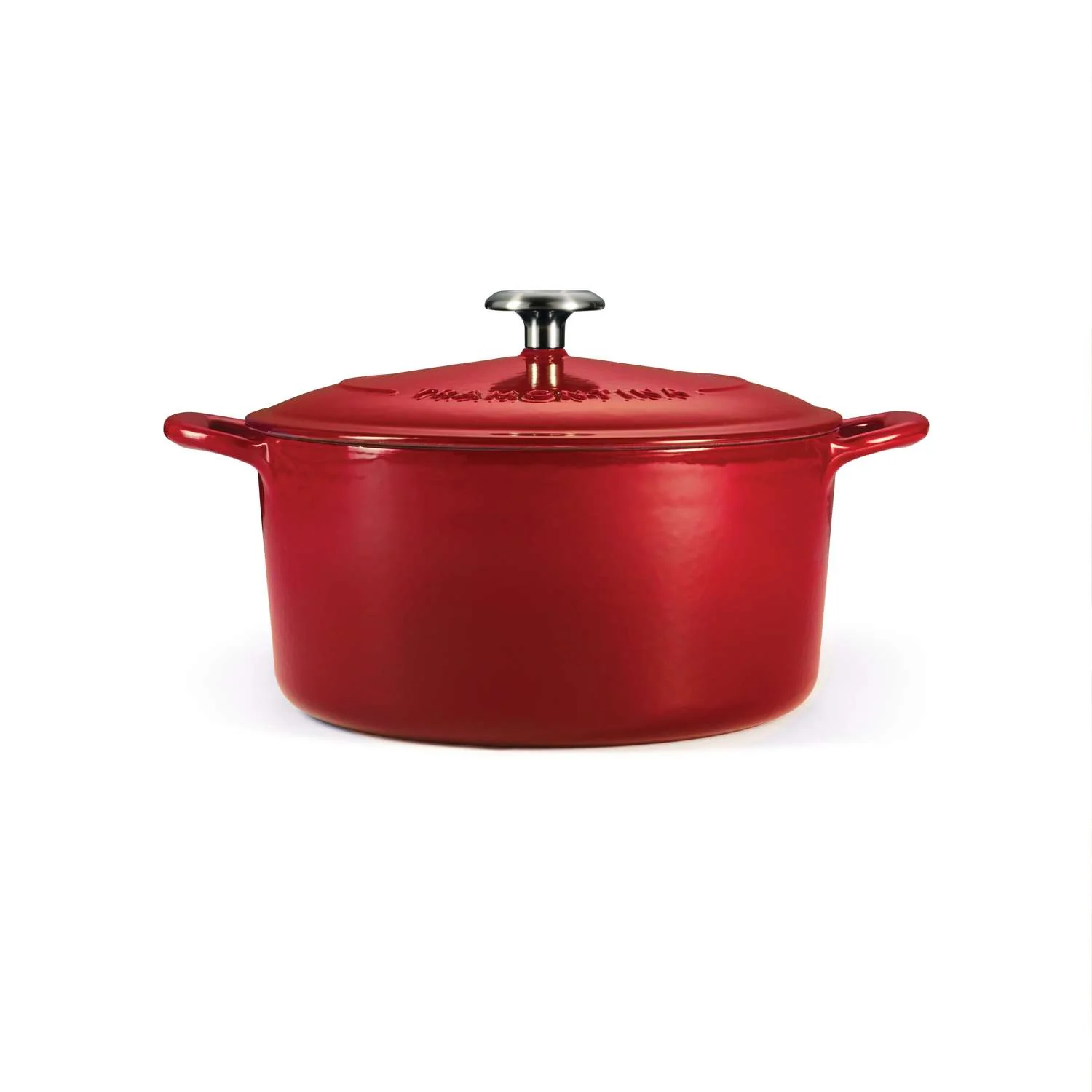 Tramontina Bestow Enamelled Cast Iron Casserole 26 cm - Red - Image 3