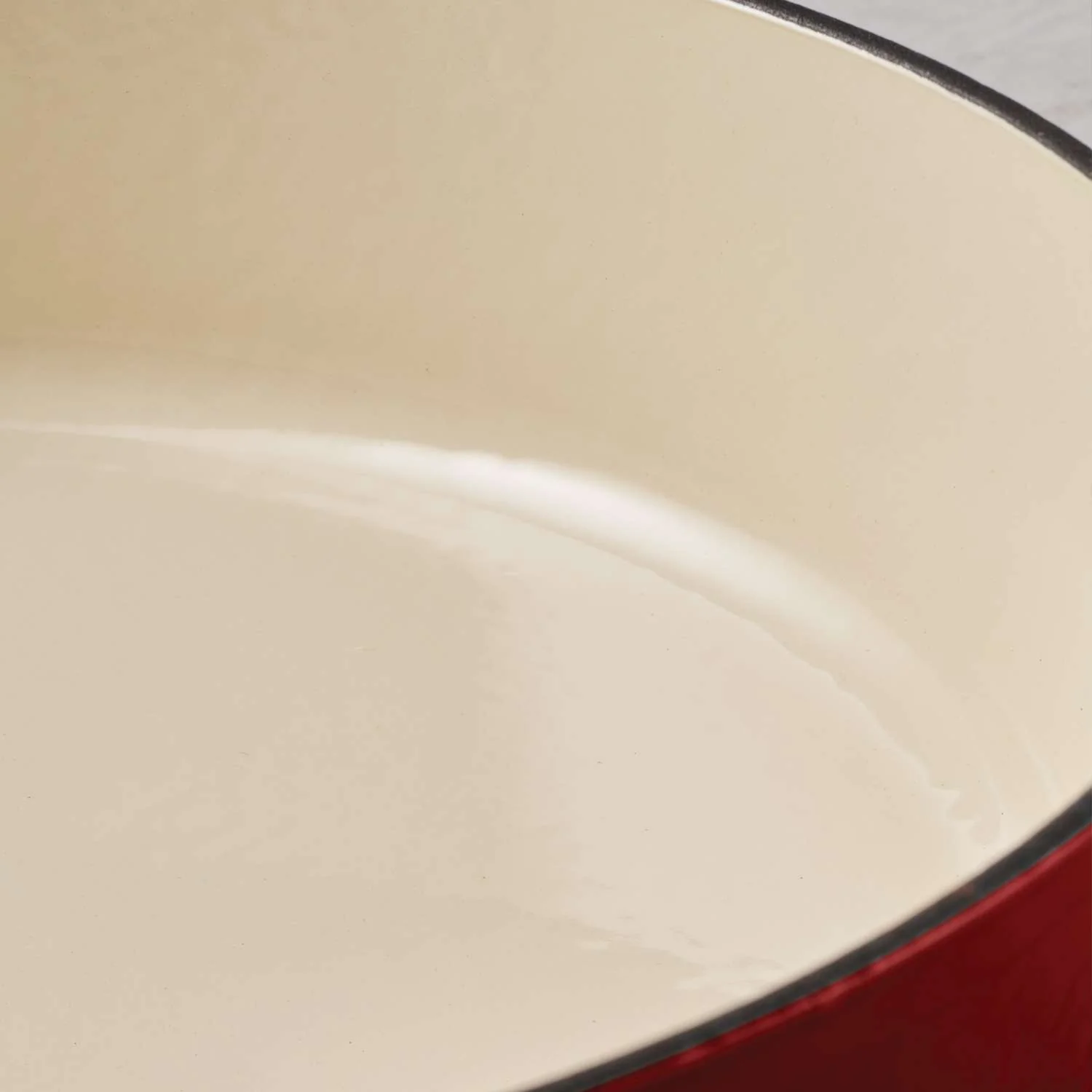 Tramontina Bestow Enamelled Cast Iron Casserole 26 cm - Red - Image 6