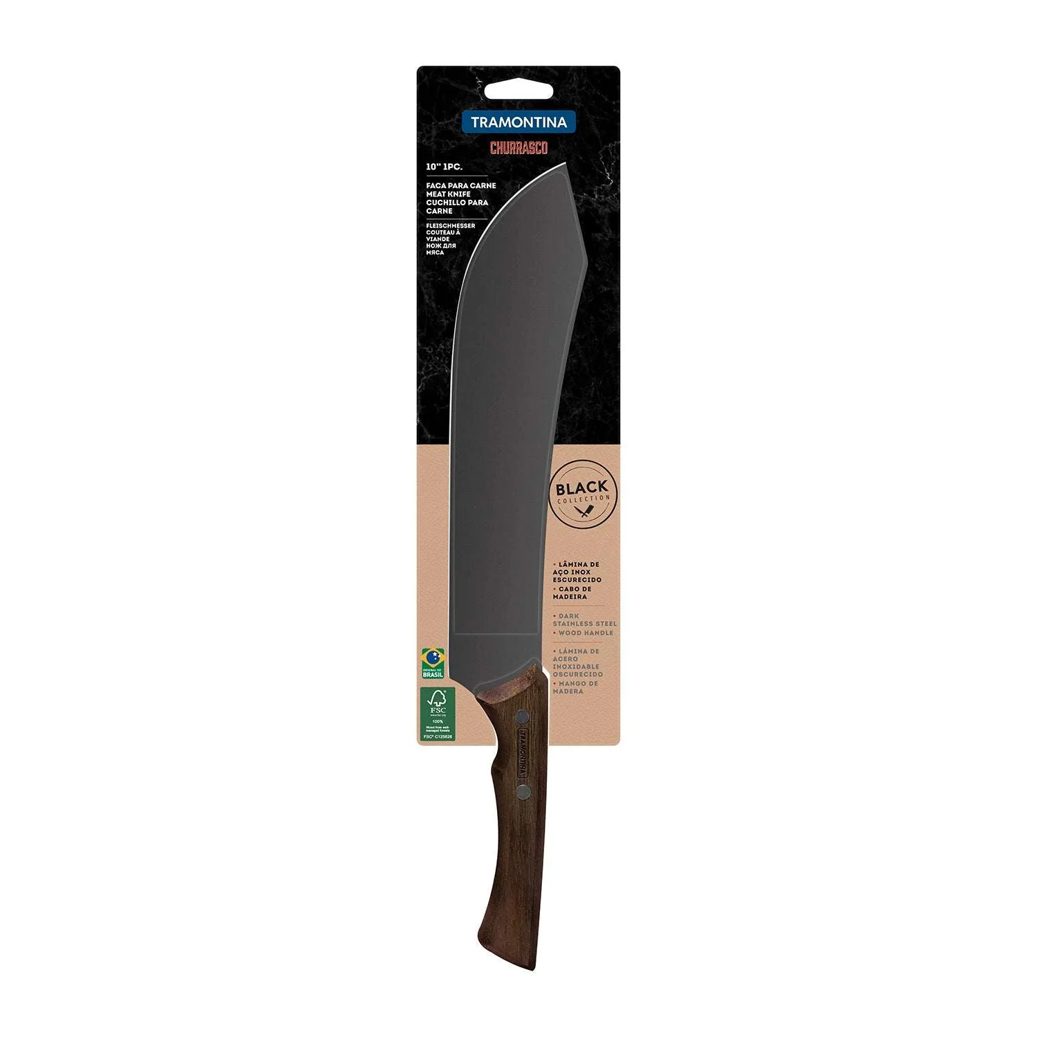 Tramontina Black Collection 10" Meat Knife - Image 6