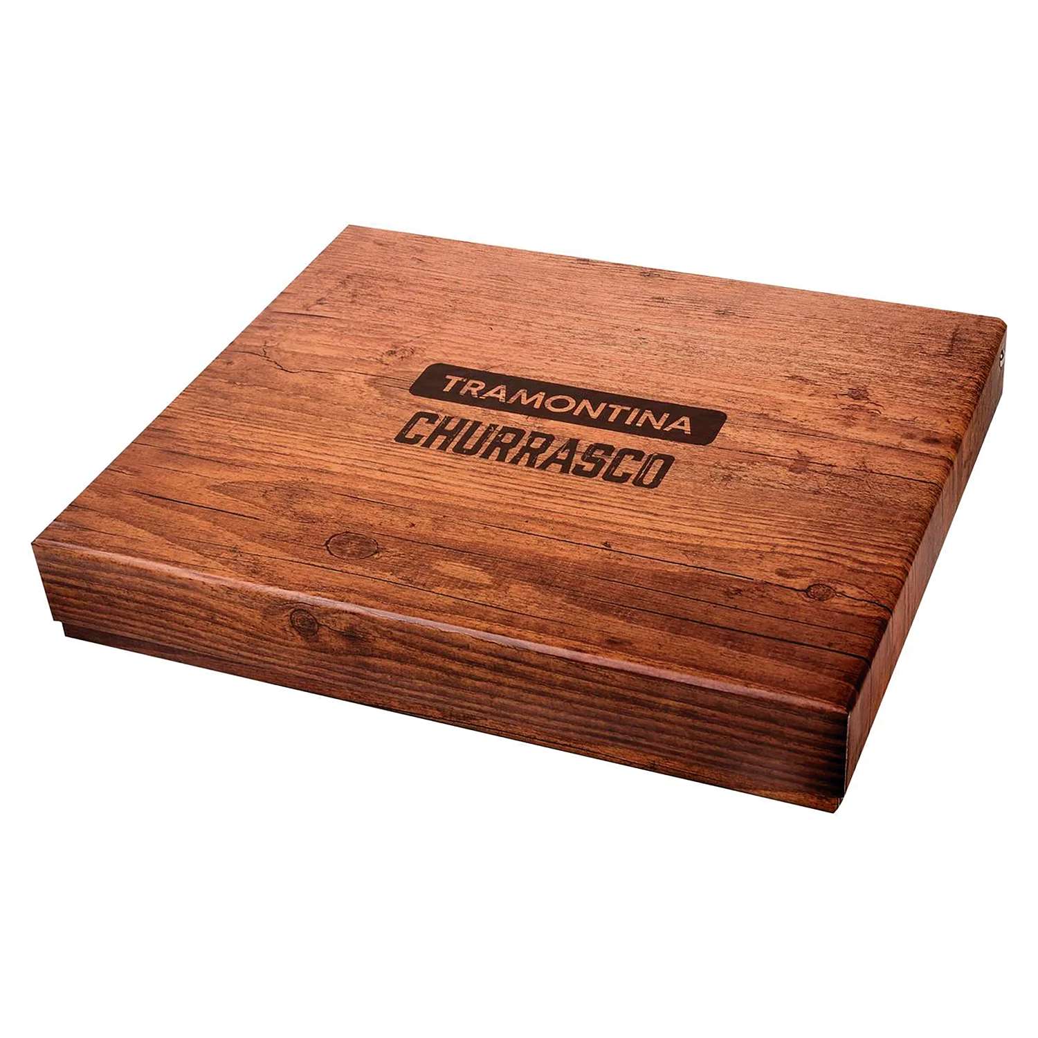 Tramontina Dishwasher-safe Wooden Handle 15 Pcs. Cutlery and Carving Set with Chopping Board in a Gift Case - Image 5