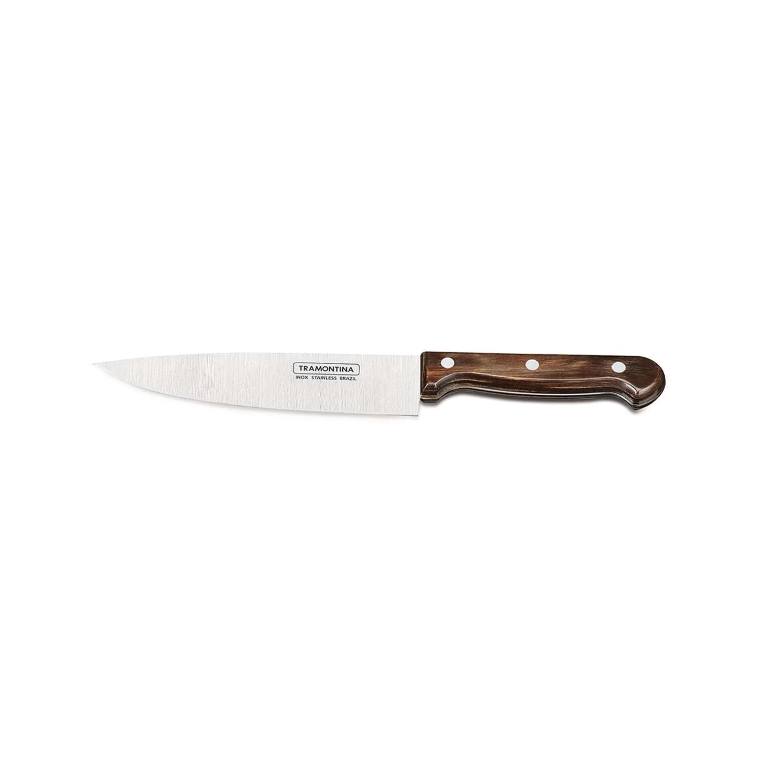 Tramontina Dishwasher-safe Wooden Handle 3 Pcs. Carving Set - Image 4