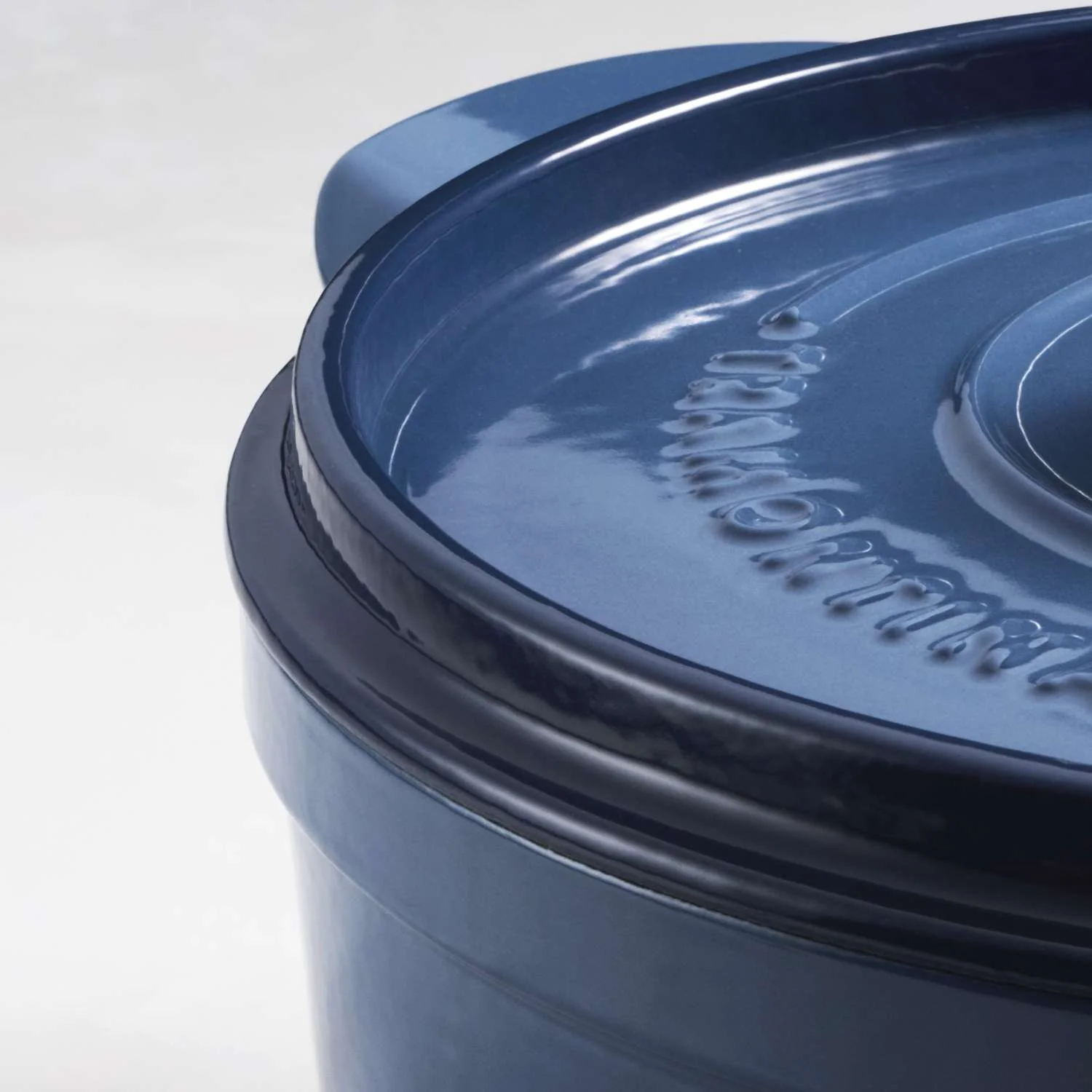 Tramontina Enamelled Cast Iron Casserole 22 cm (Blue) - Image 6
