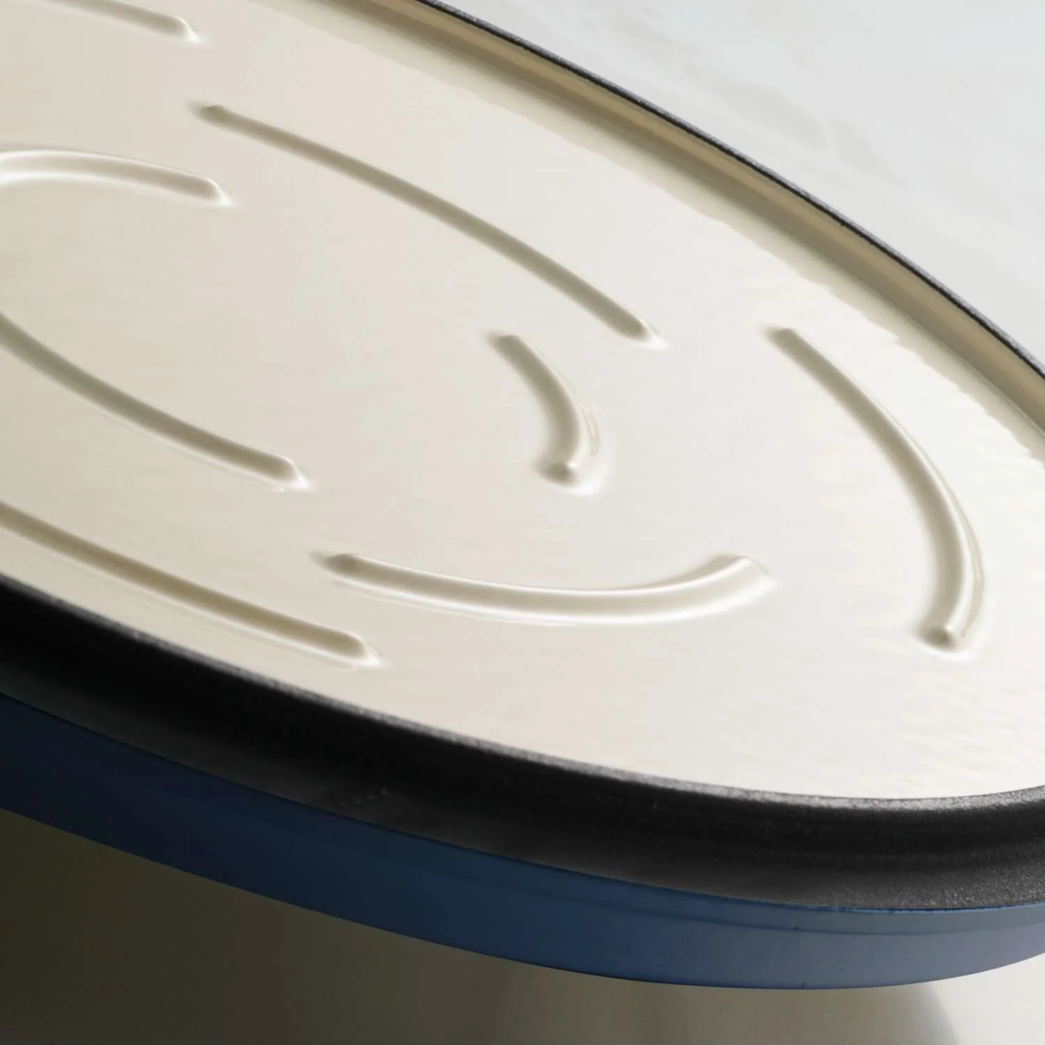 Tramontina Enamelled Cast Iron Casserole 22 cm (Blue) - Image 7