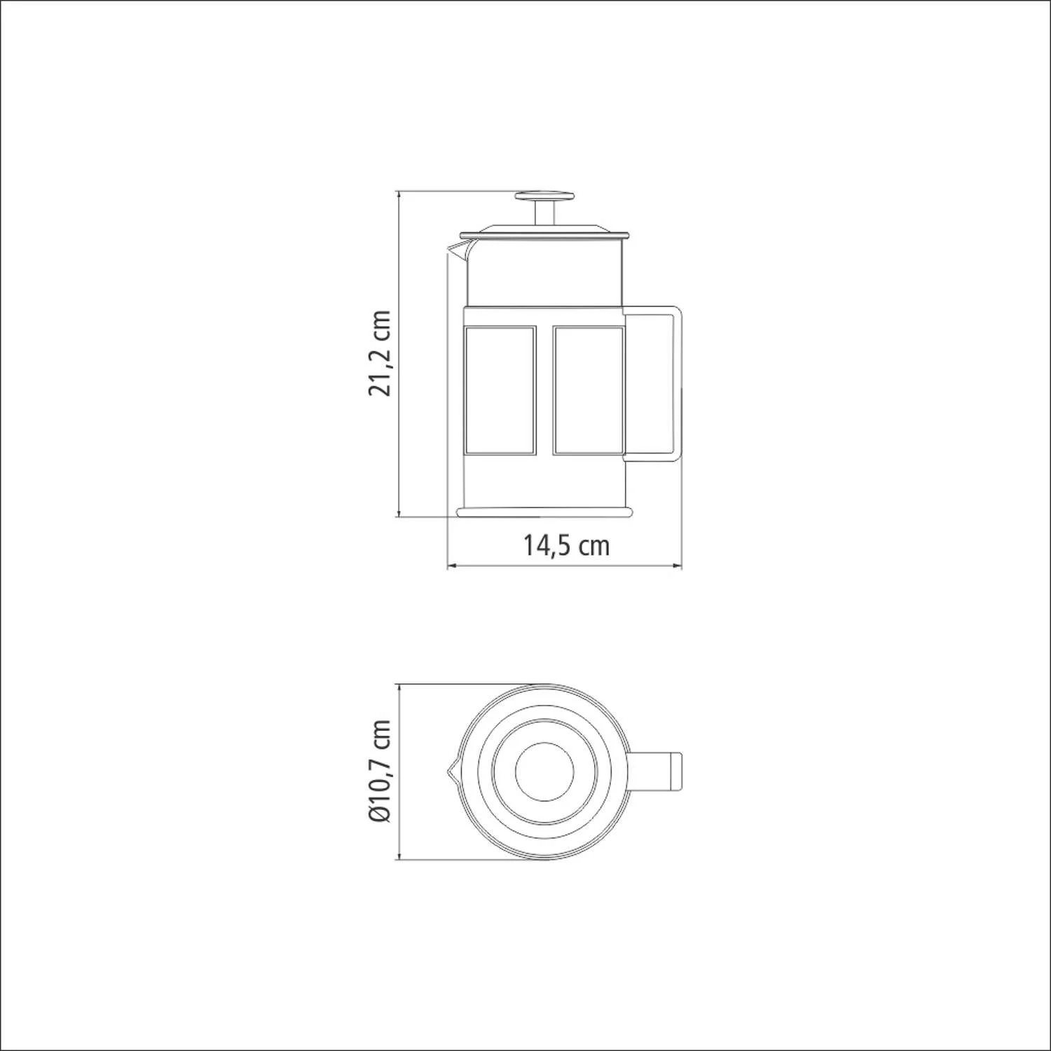 Tramontina French Press Coffee Maker (1.0l) - Image 9