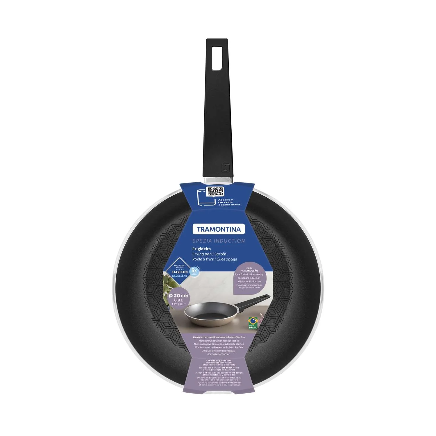 Tramontina Induction Non-Stick Frying Pan 20 cm (0.95l) - Image 6