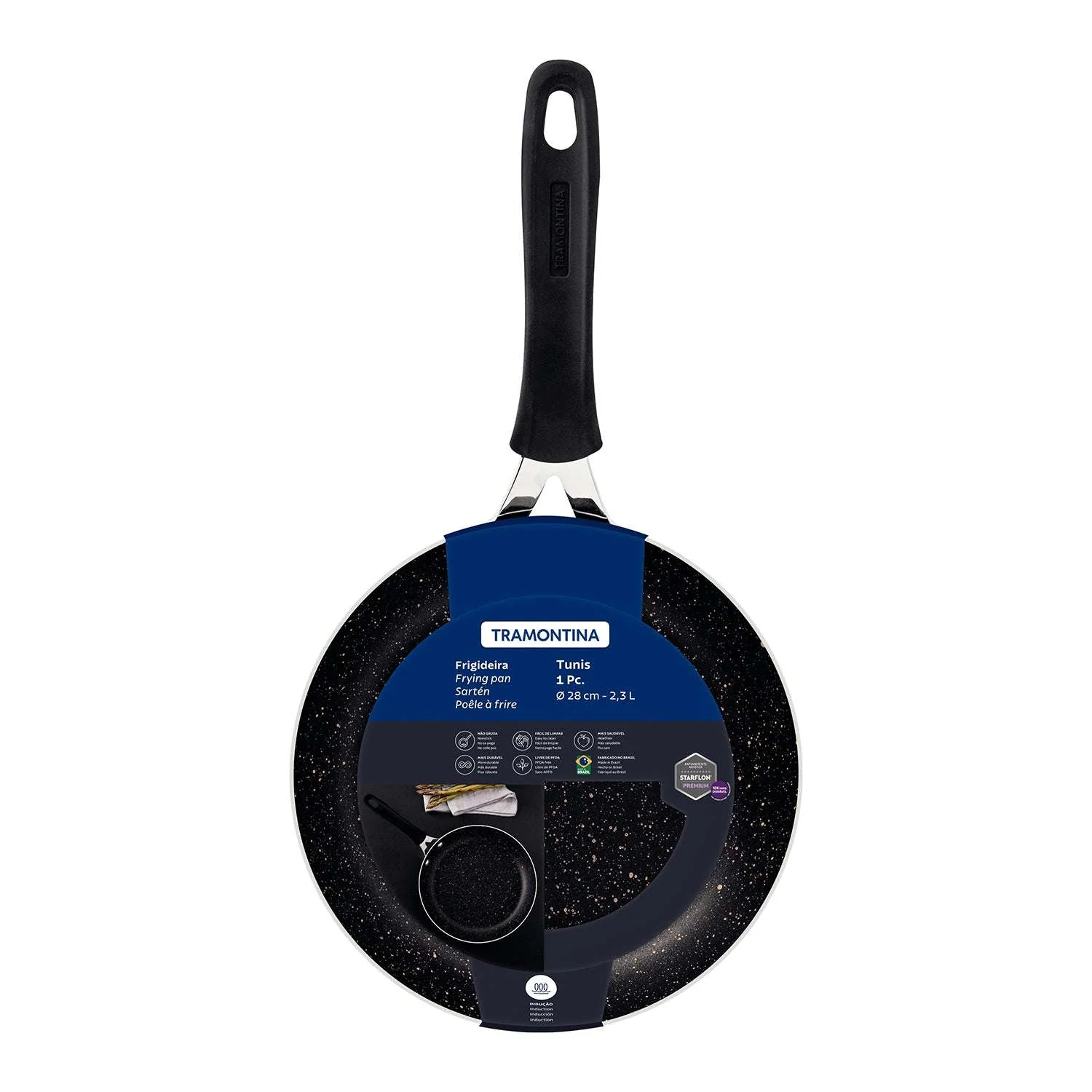 Tramontina Induction Non-Stick Frying Pan 28 cm (2.3l) - Image 6