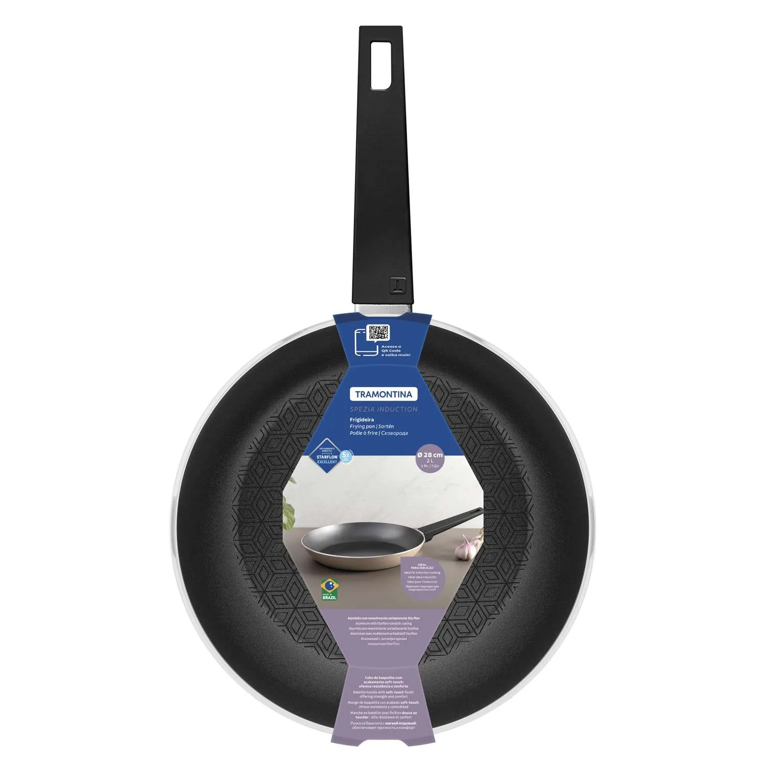 Tramontina Induction Non-Stick Frying Pan 28 cm (2l) - Image 6