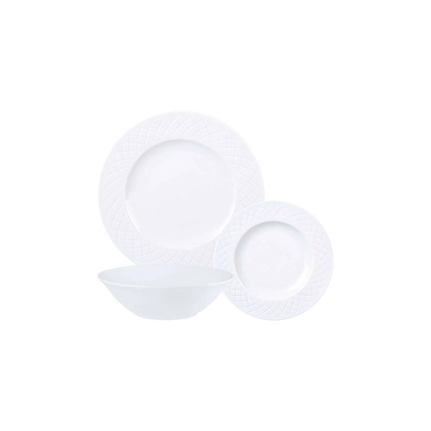 Tramontina Ingrid 12 Pcs. Fine Porcelain Dinner Set