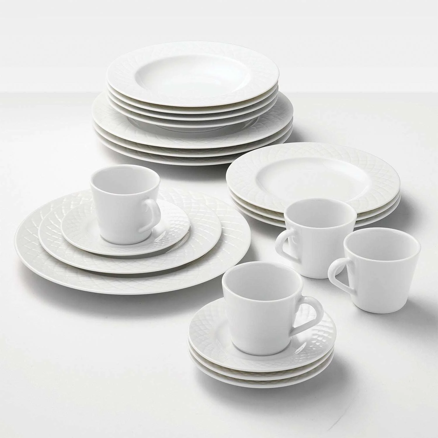 Tramontina Ingrid 20 Pcs. Fine Porcelain Dinner Set - Image 7