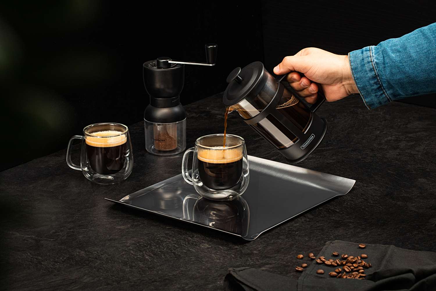 Tramontina Manual Coffee Grinder with Ceramic Burr - Image 7