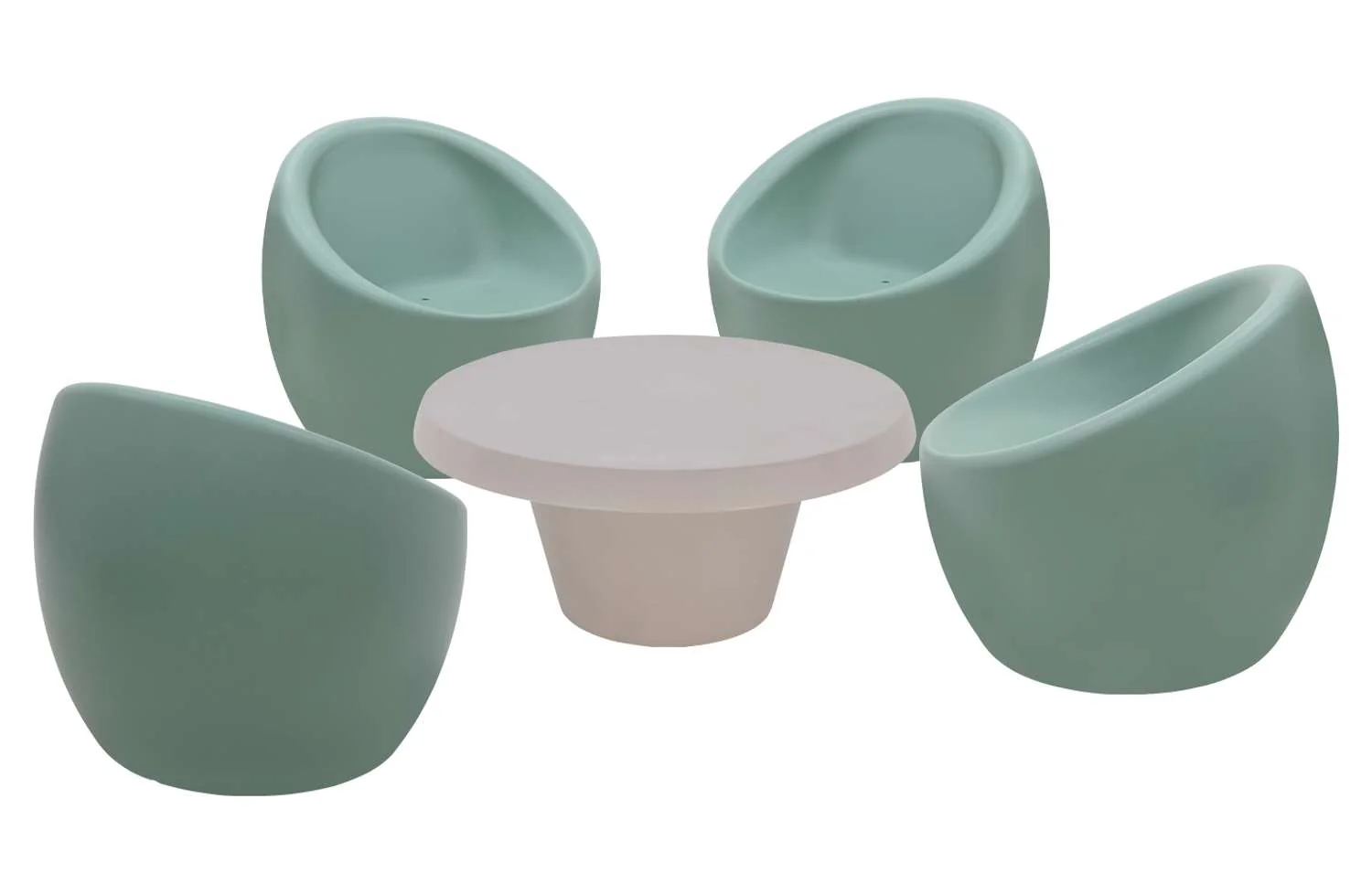 Tramontina Oca 5 Pcs. Polyethylene Lounge Set