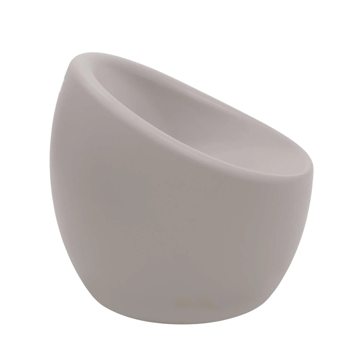 Tramontina Oca Polyethylene Lounge Chair (Grey) - Image 3
