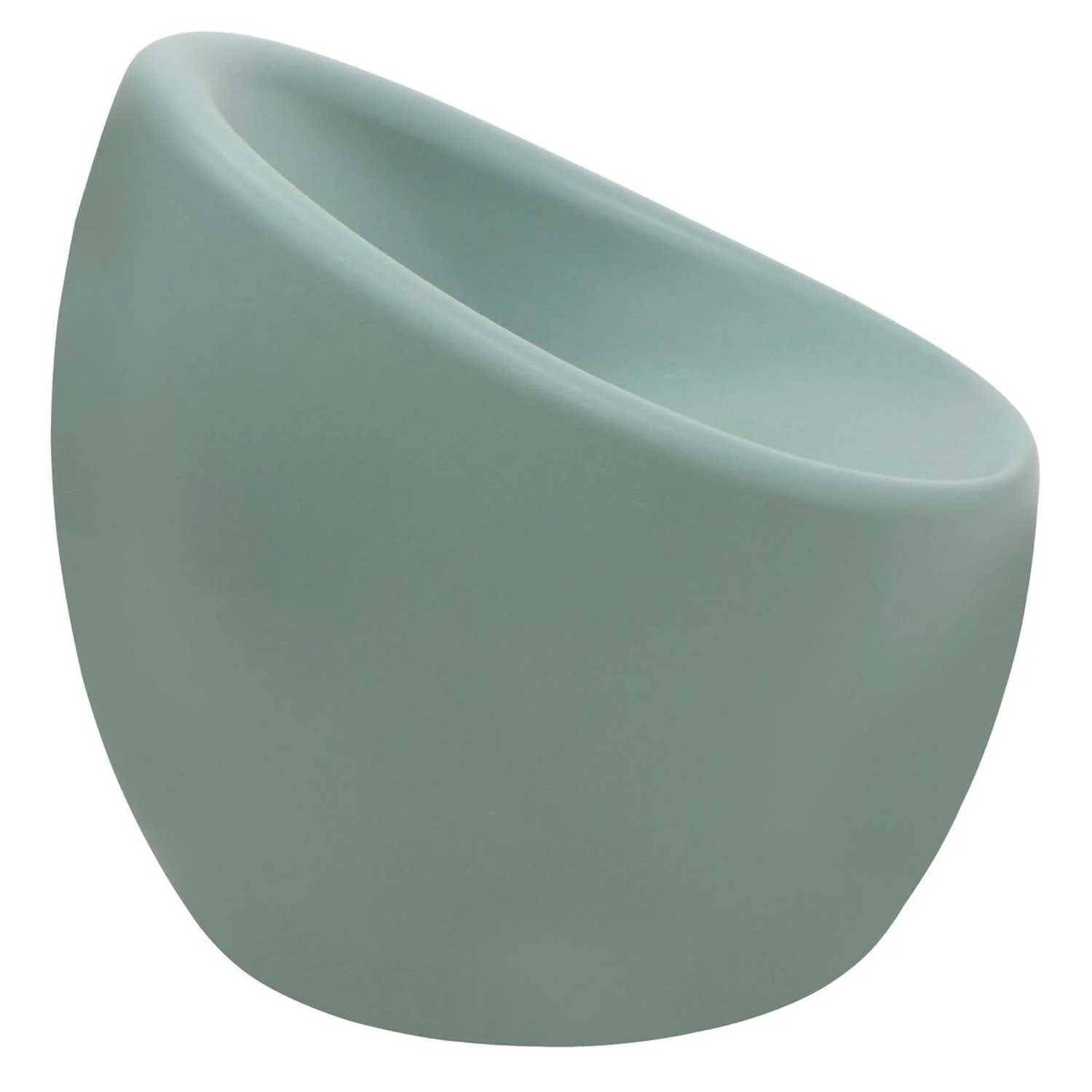 Tramontina Oca Polyethylene Lounge Chair (Sage Green) - Image 3
