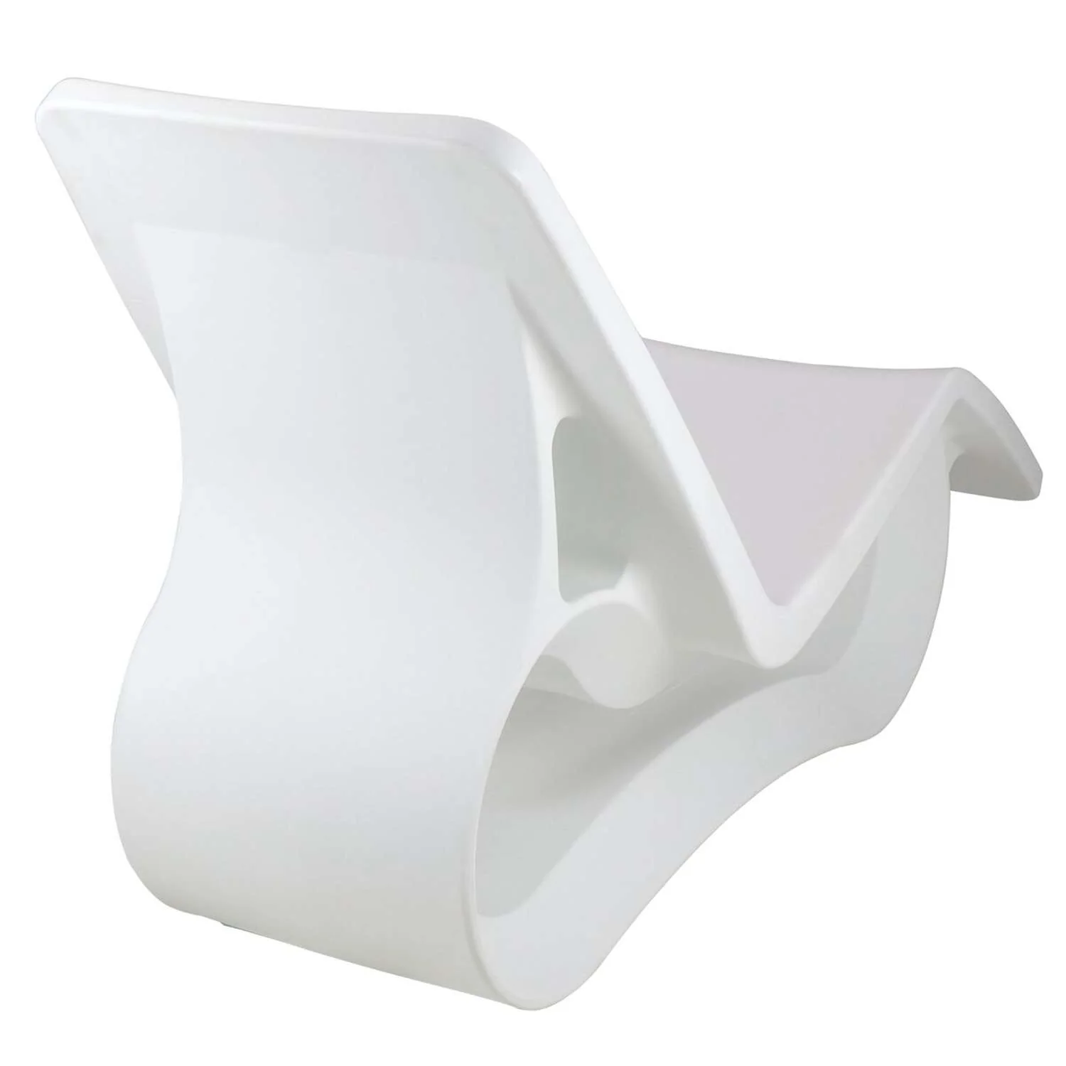 Tramontina Octo Polyethylene Sun Lounger (White) - Image 4