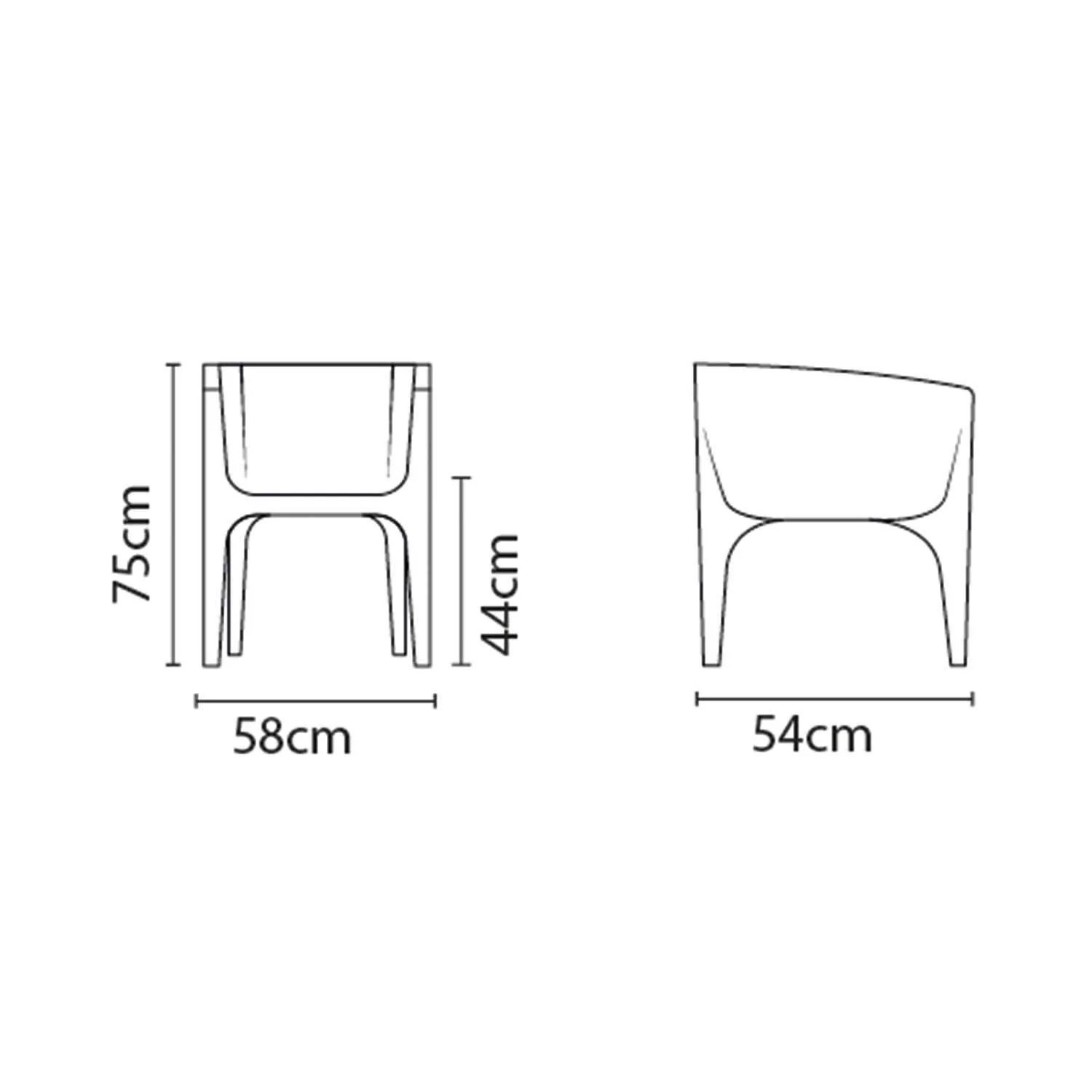 Tramontina Paco 3 Pcs. Polyethylene Lounge Set - Image 10