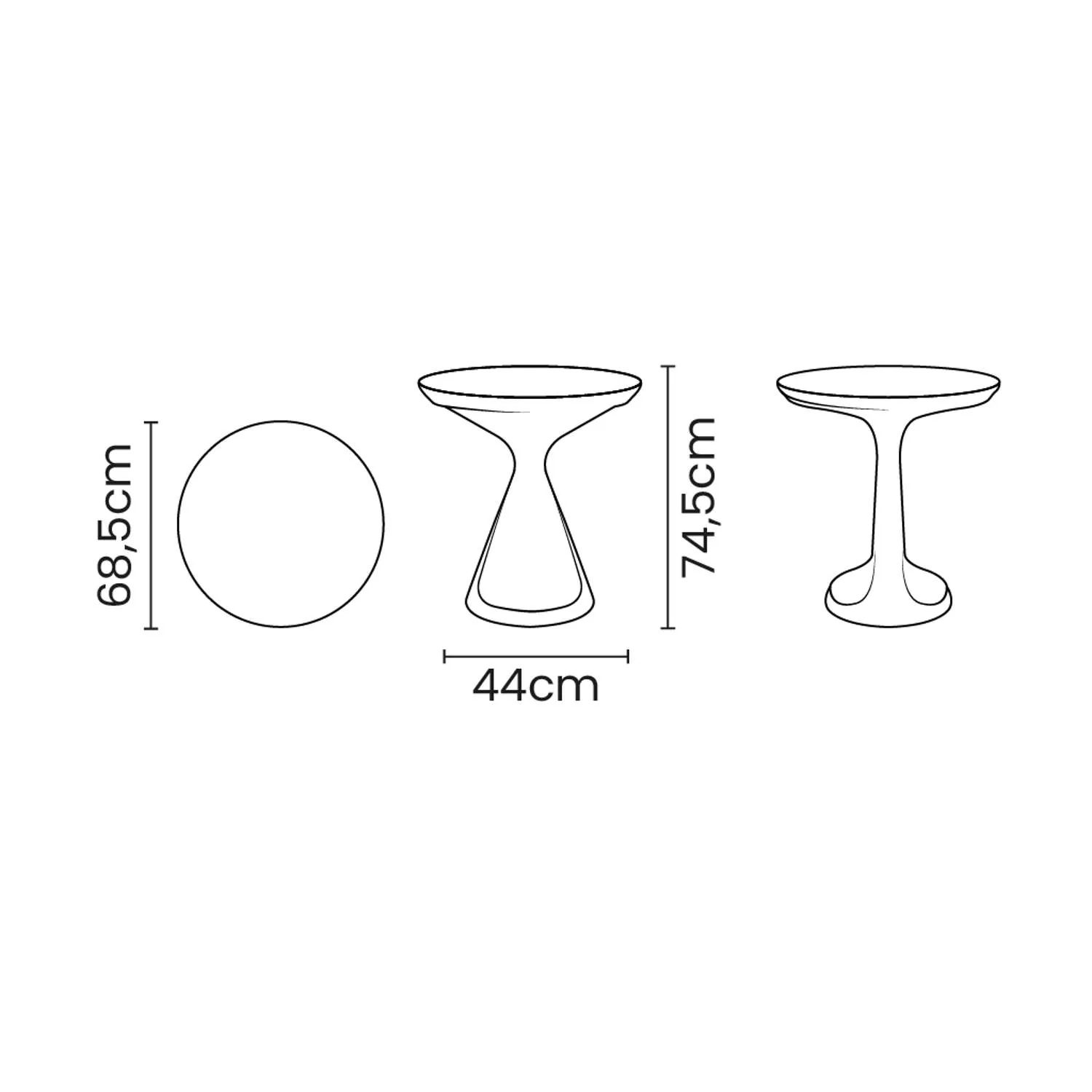 Tramontina Paco 5 Pcs. Polyethylene Lounge Set - Image 9