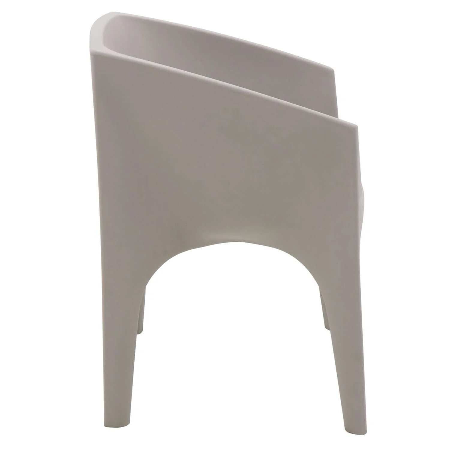 Tramontina Paco Polyethylene Lounge Chair (Grey) - Image 4